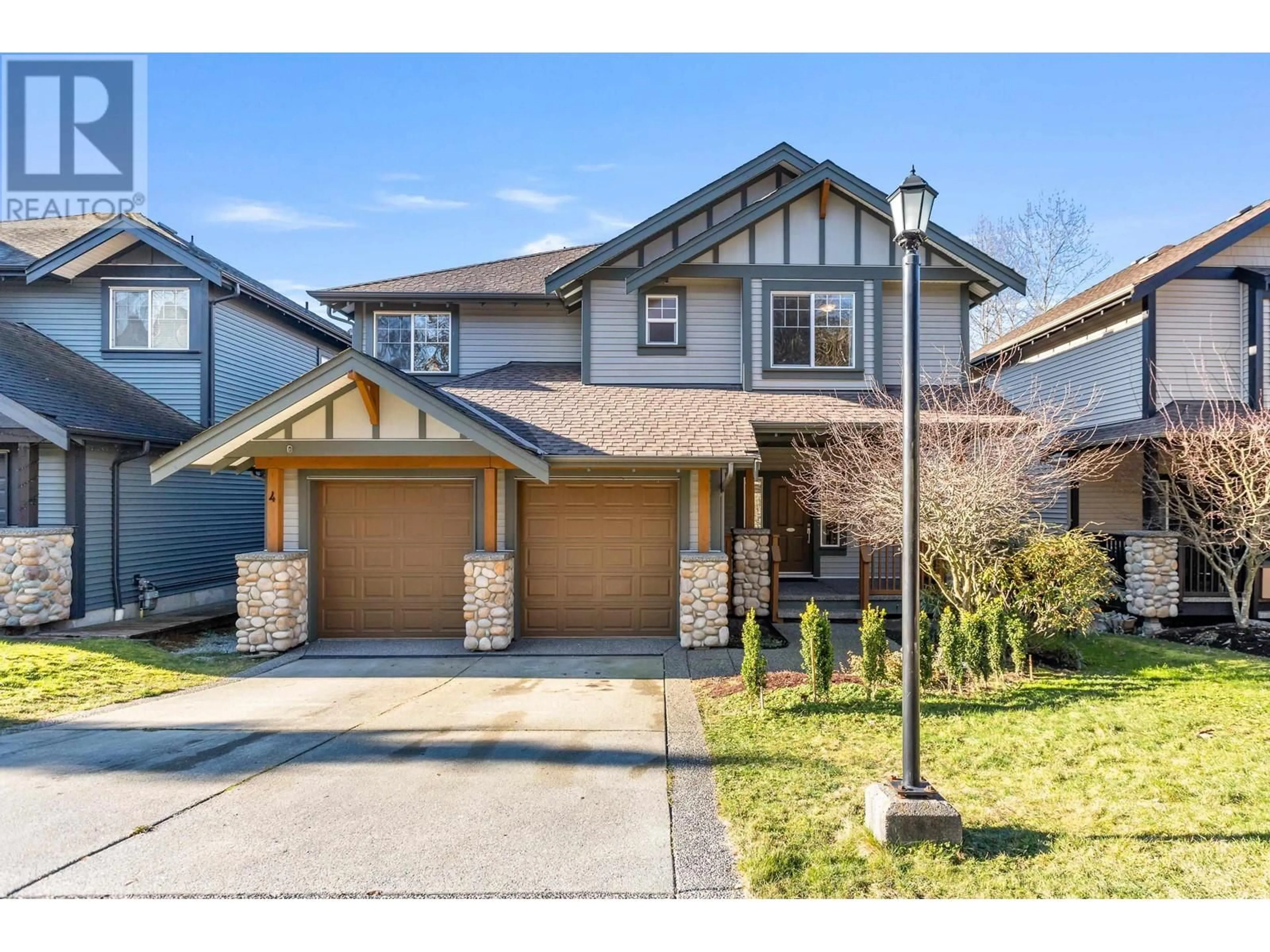 Home with vinyl exterior material, street for 4 - 13887 DOCKSTEADER LOOP, Maple Ridge British Columbia V4R0A2