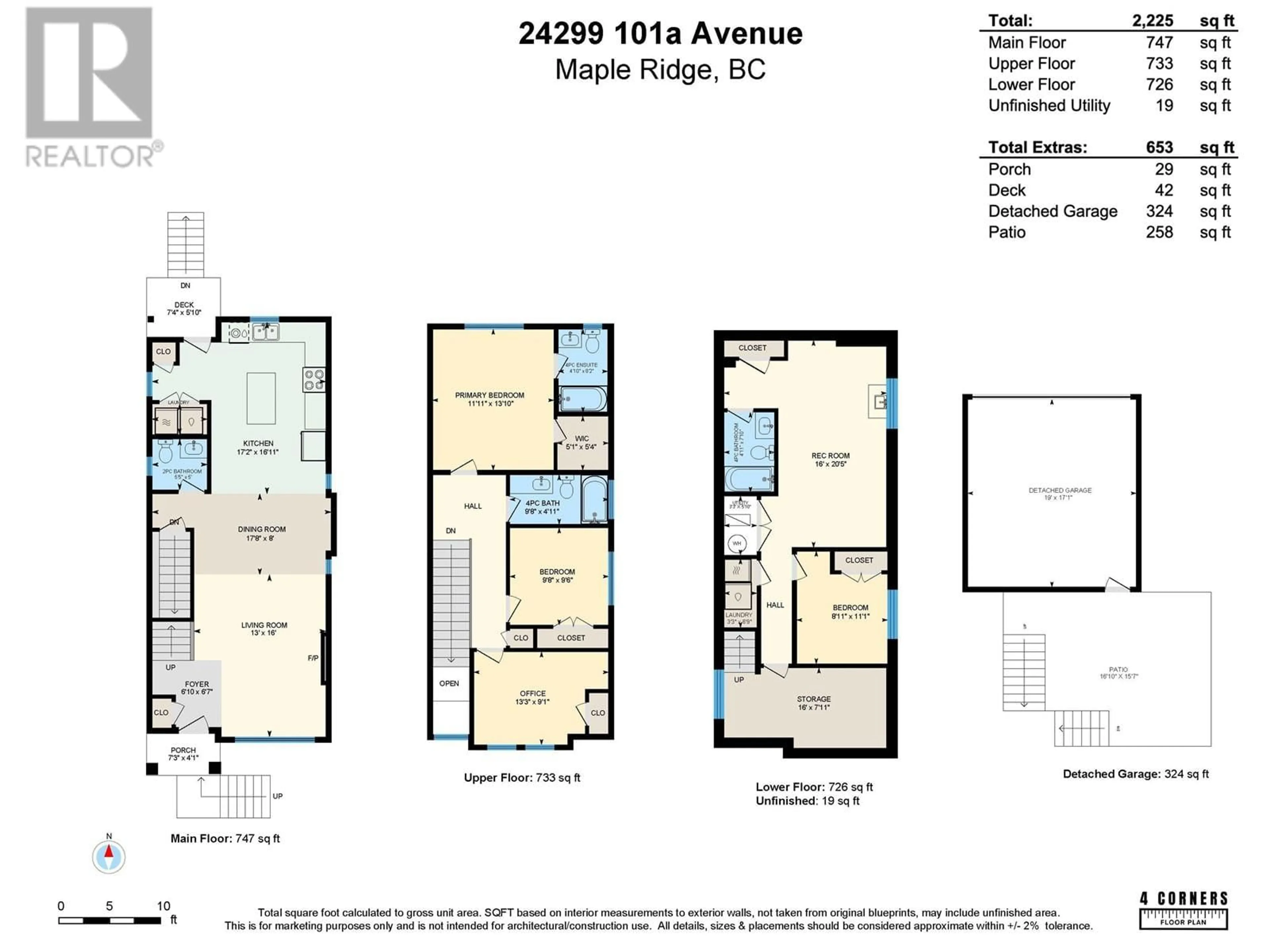 Floor plan for 24299 101A AVENUE, Maple Ridge British Columbia V2W0A7