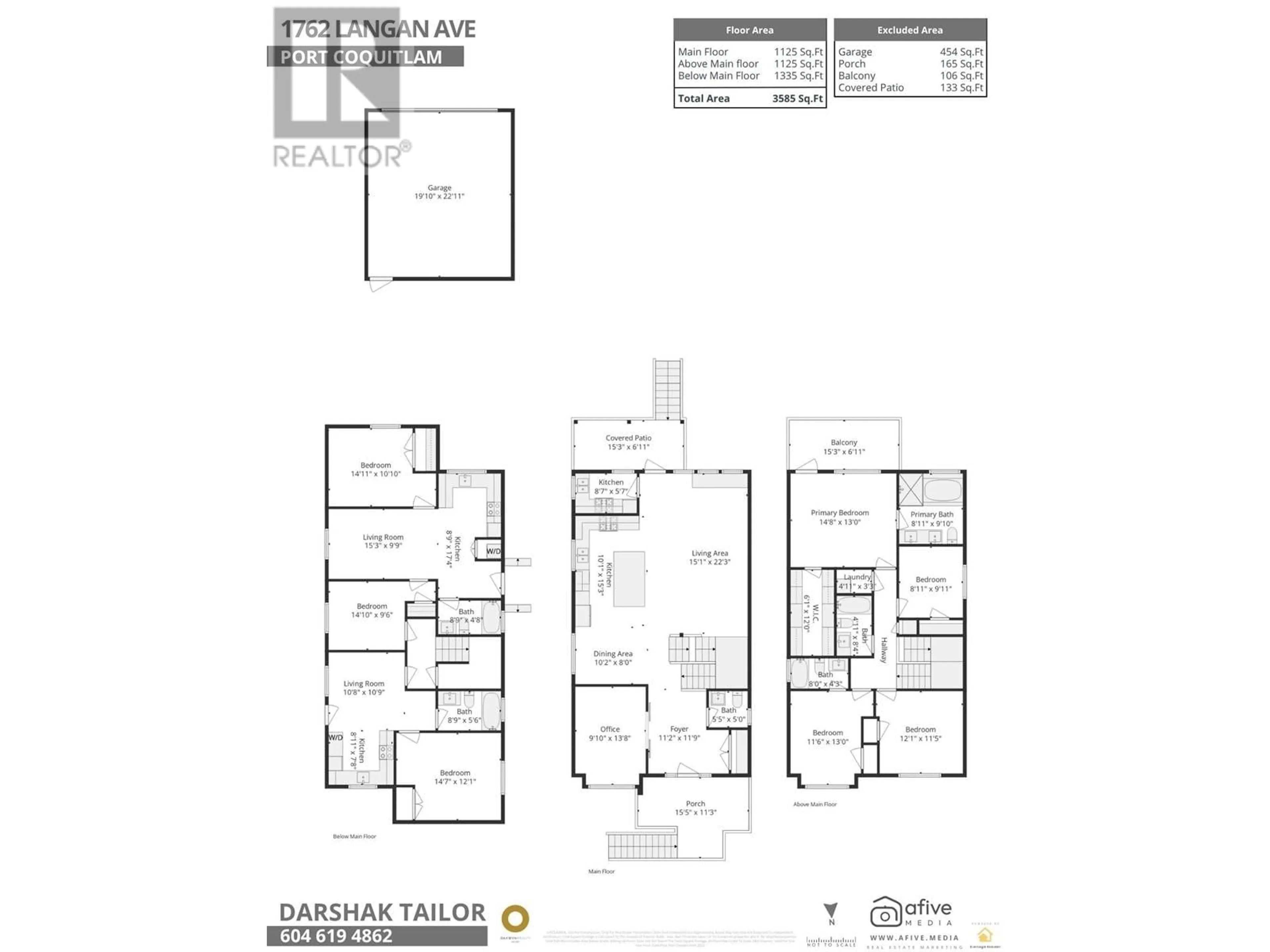 Floor plan for 1762 LANGAN AVENUE, Port Coquitlam British Columbia V3C1K7