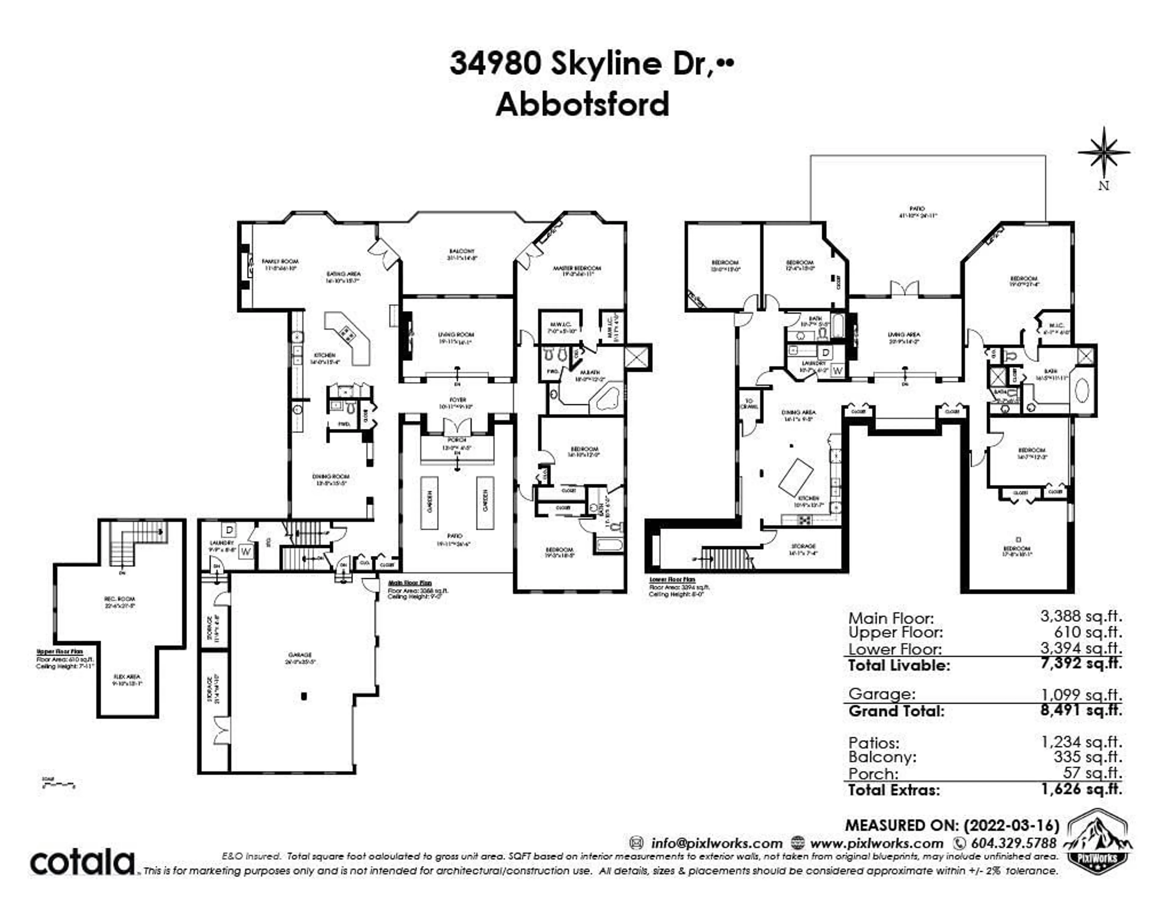 Floor plan for 34980 SKYLINE, Abbotsford British Columbia V2S5C5