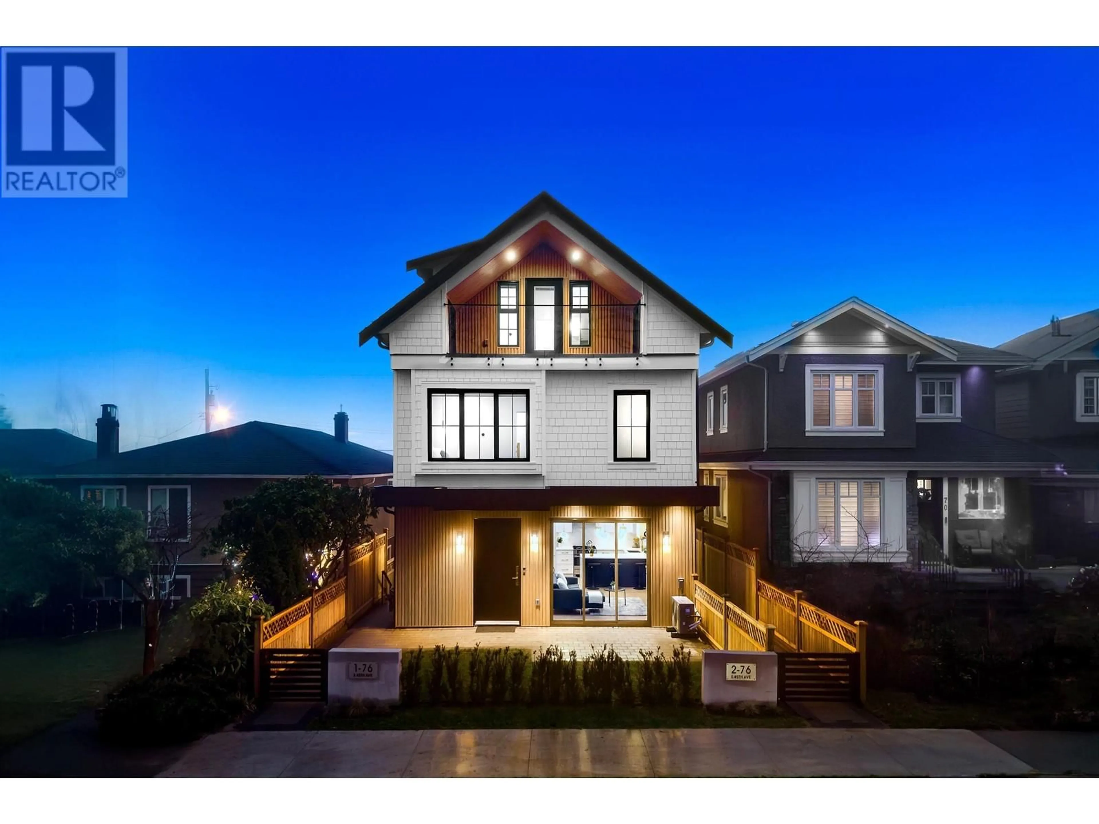 Home with brick exterior material, street for 1 - 76 45TH AVENUE, Vancouver British Columbia V5W1W7