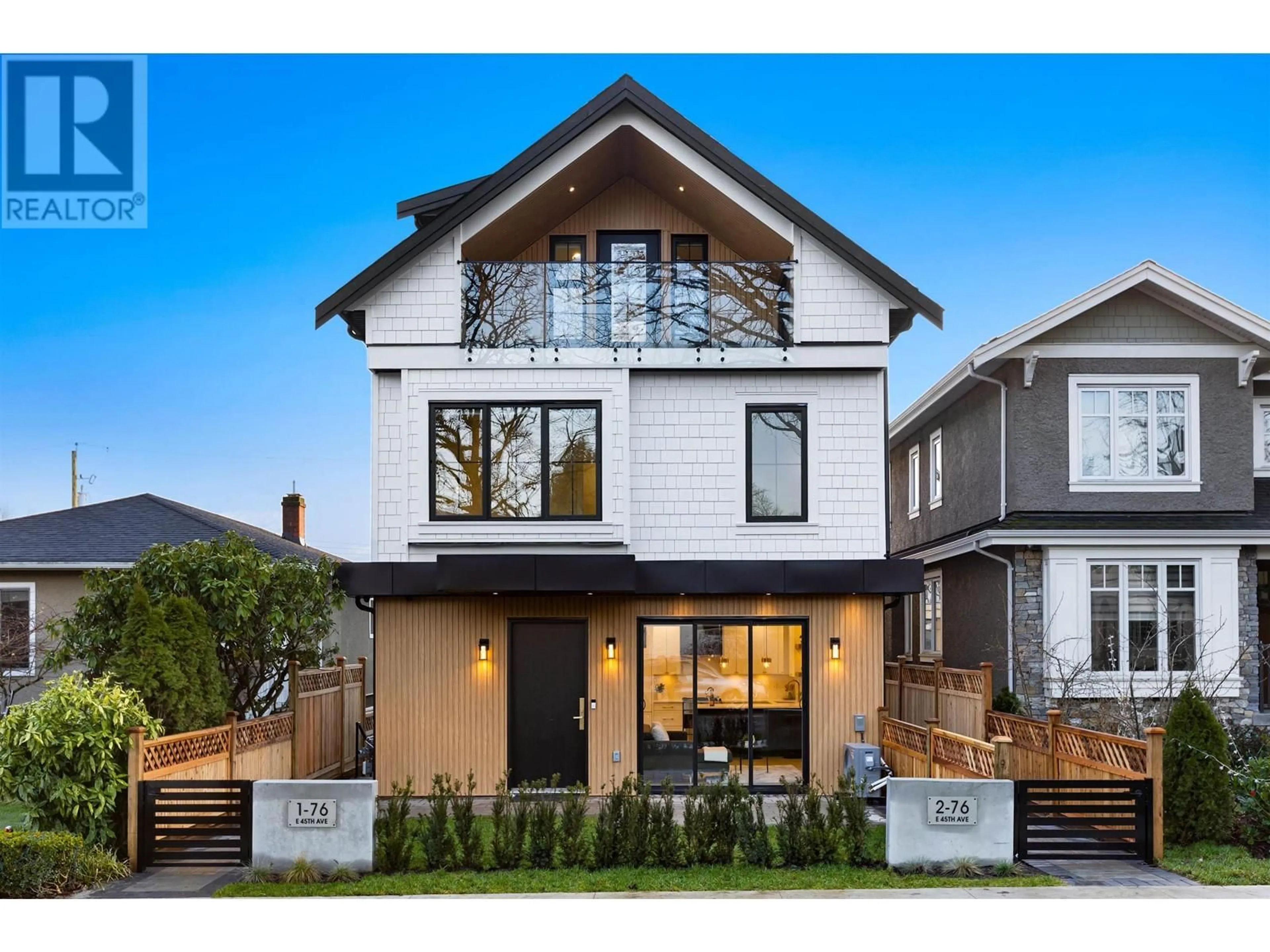 Home with brick exterior material, street for 1 - 76 45TH AVENUE, Vancouver British Columbia V5W1W7