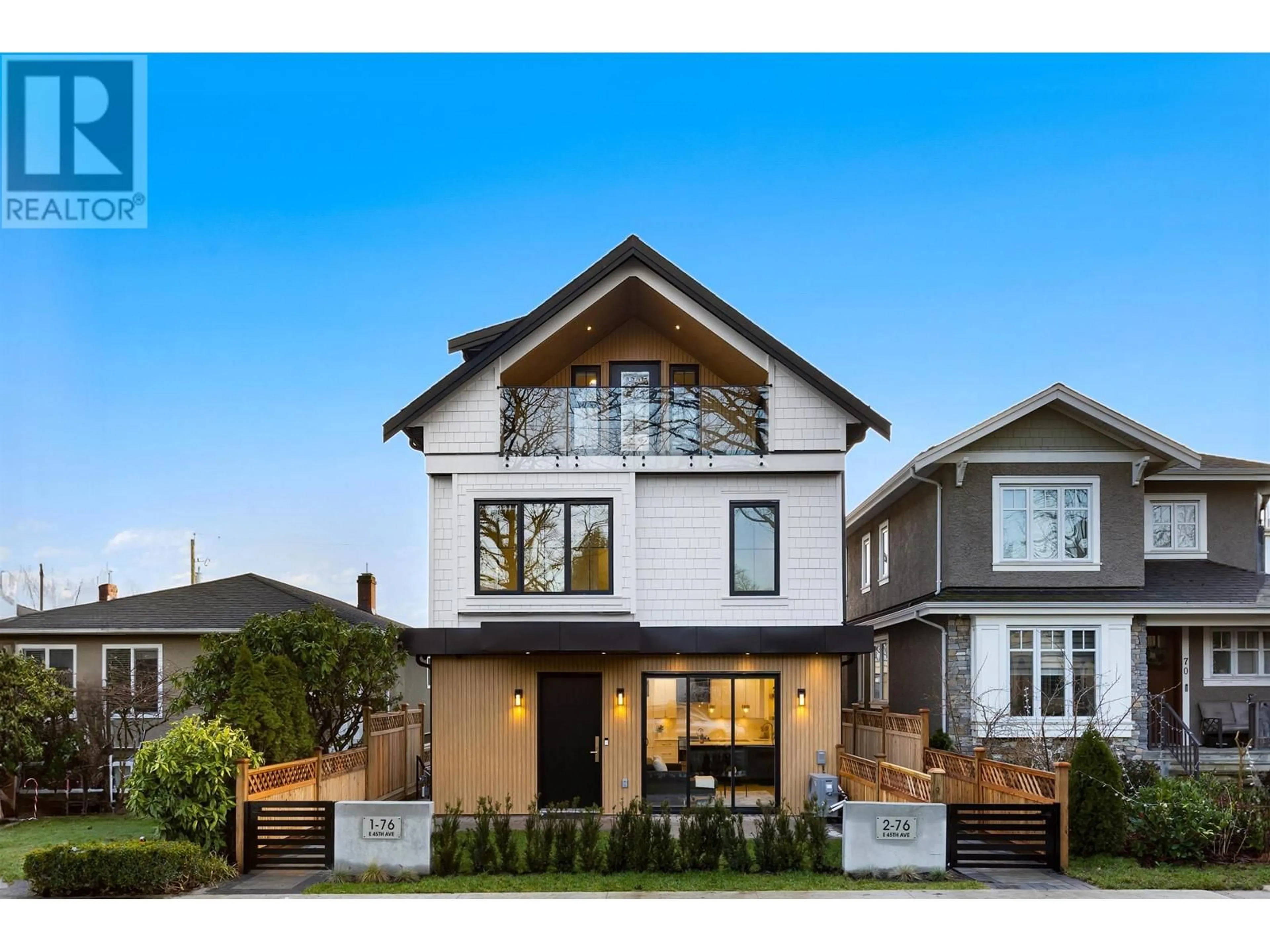 Home with brick exterior material, street for 1 - 76 45TH AVENUE, Vancouver British Columbia V5W1W7