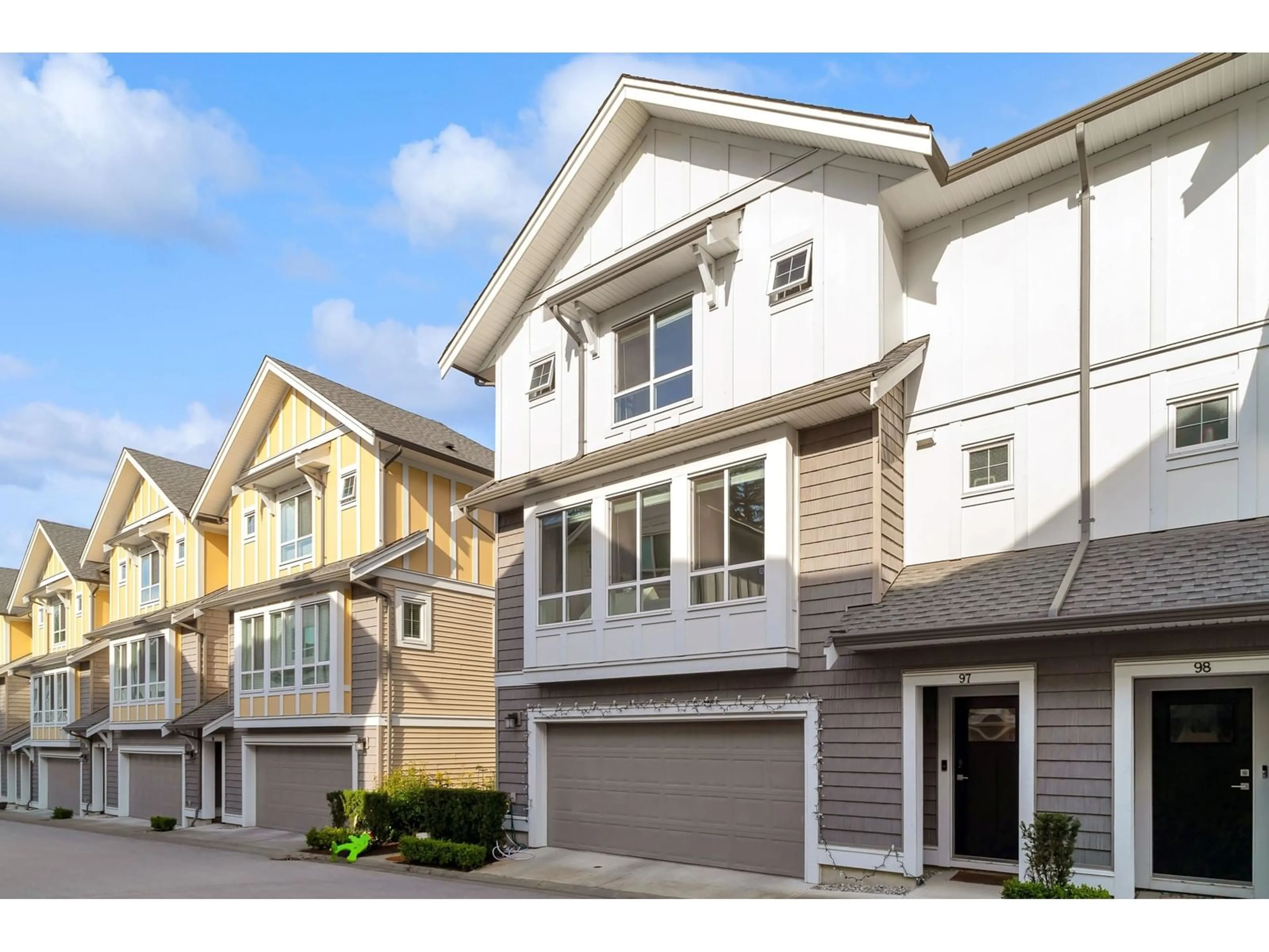 Home with vinyl exterior material, street for 97 - 9688 162A, Surrey British Columbia V4N6V3