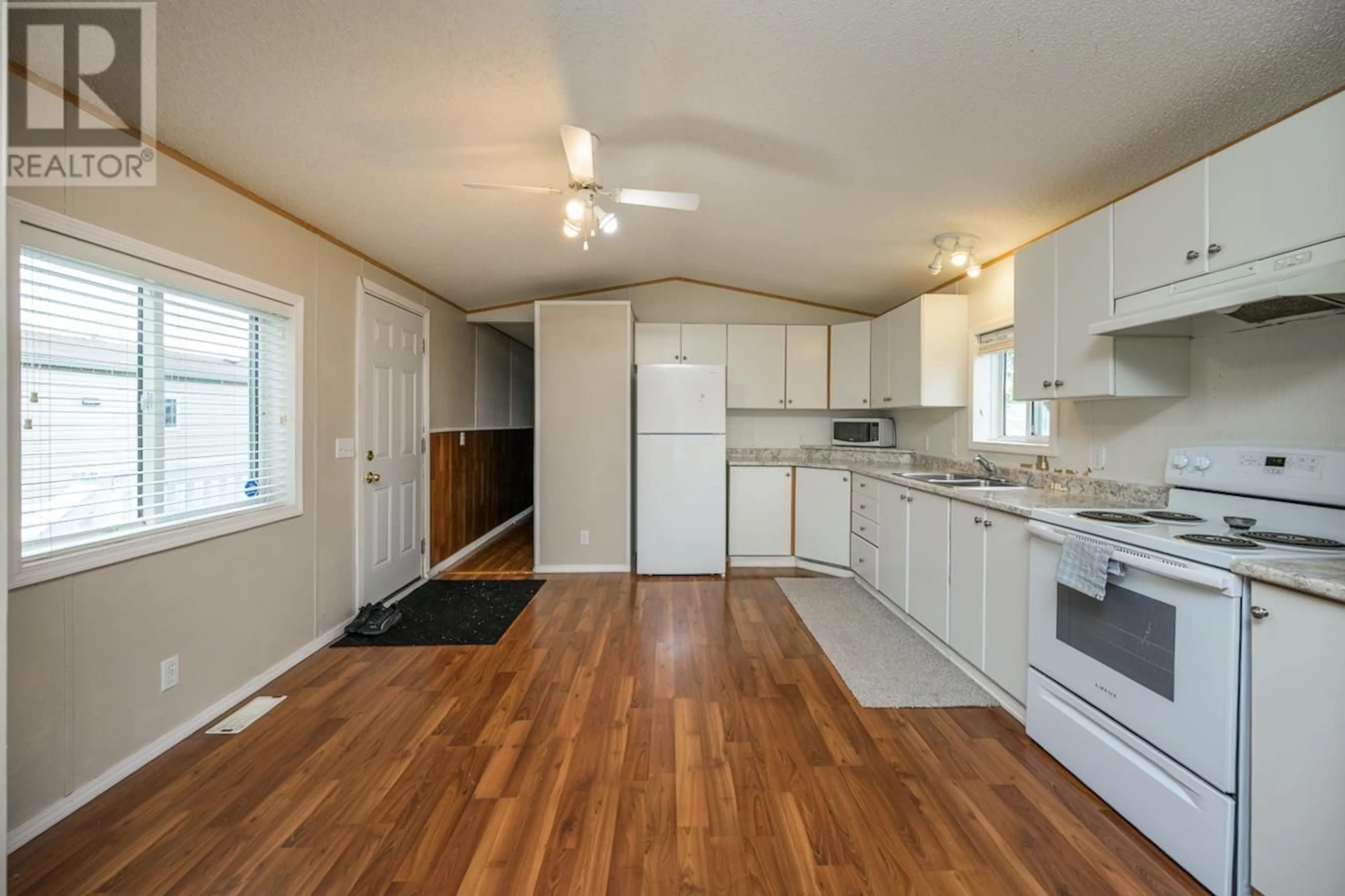 Standard kitchen, wood/laminate floor for 61 - 7100 ALDEEN ROAD, Prince George British Columbia V2N5R5