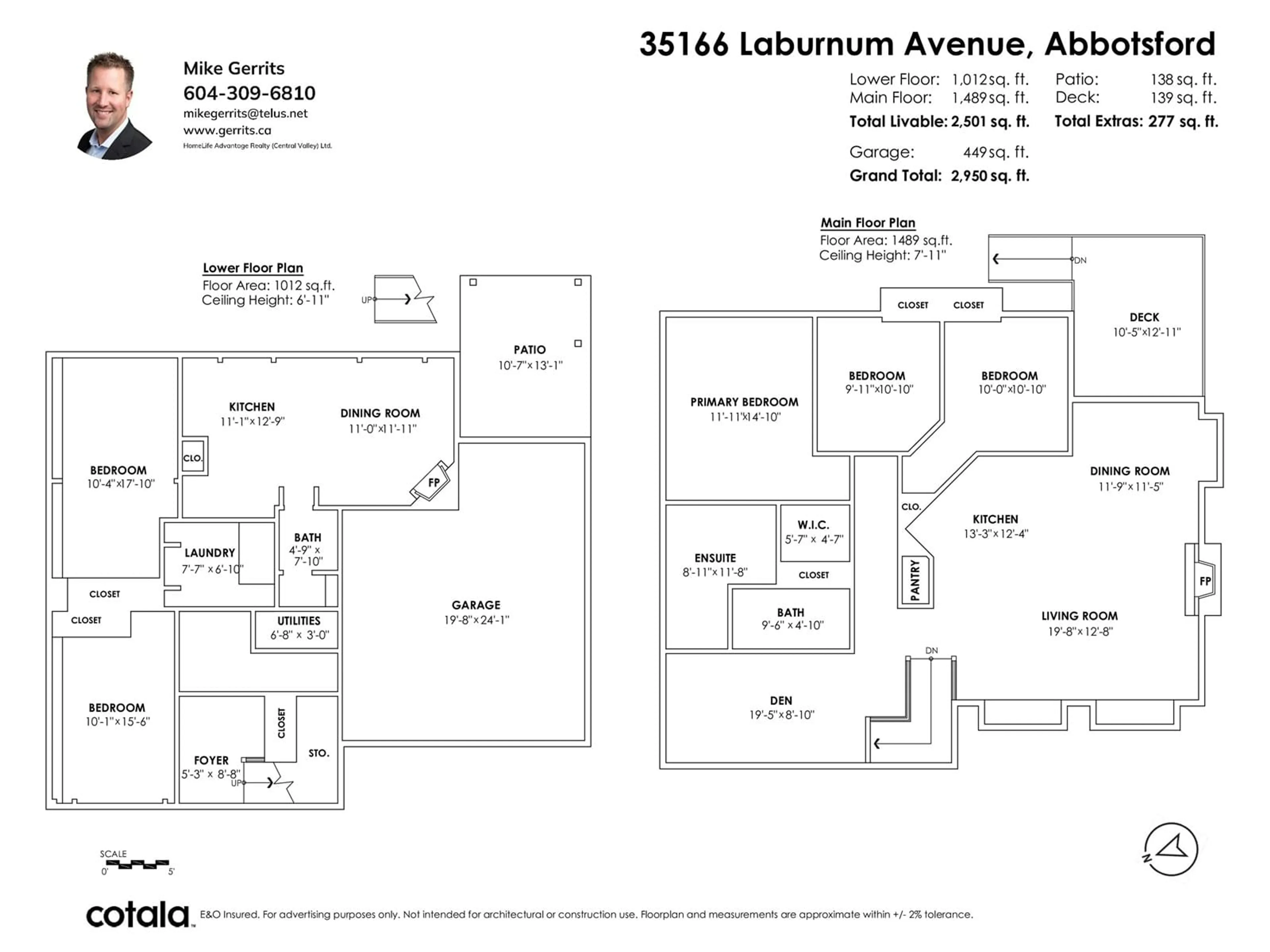 Floor plan for 35166 LABURNUM, Abbotsford British Columbia V2S8K4