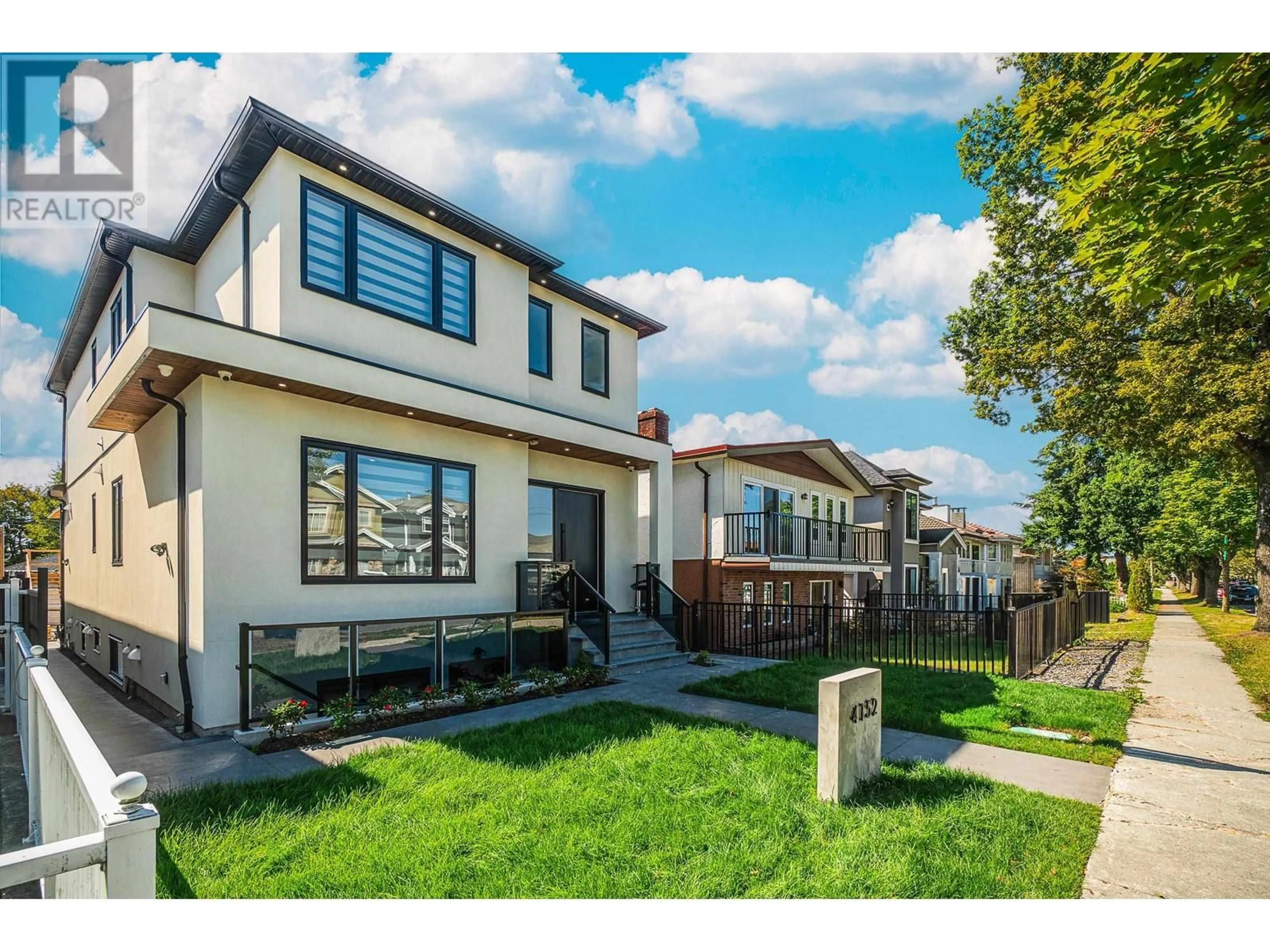 Home with brick exterior material, street for 4152 PENDER STREET, Burnaby British Columbia V5C2M2