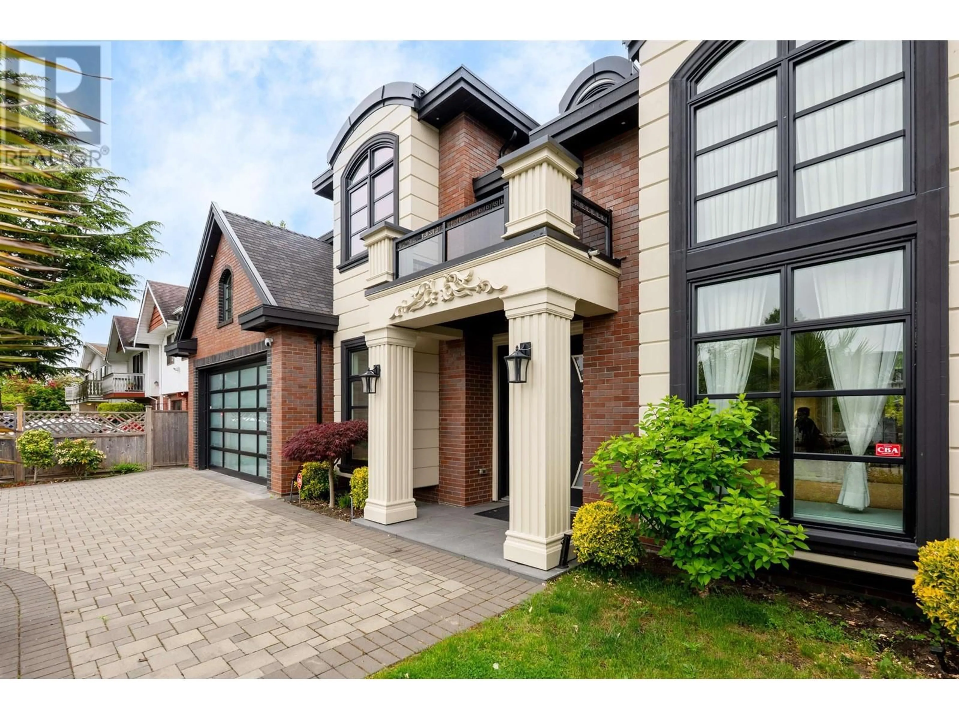 Home with brick exterior material, street for 7591 DECOURCY CRESCENT, Richmond British Columbia V7C4G2