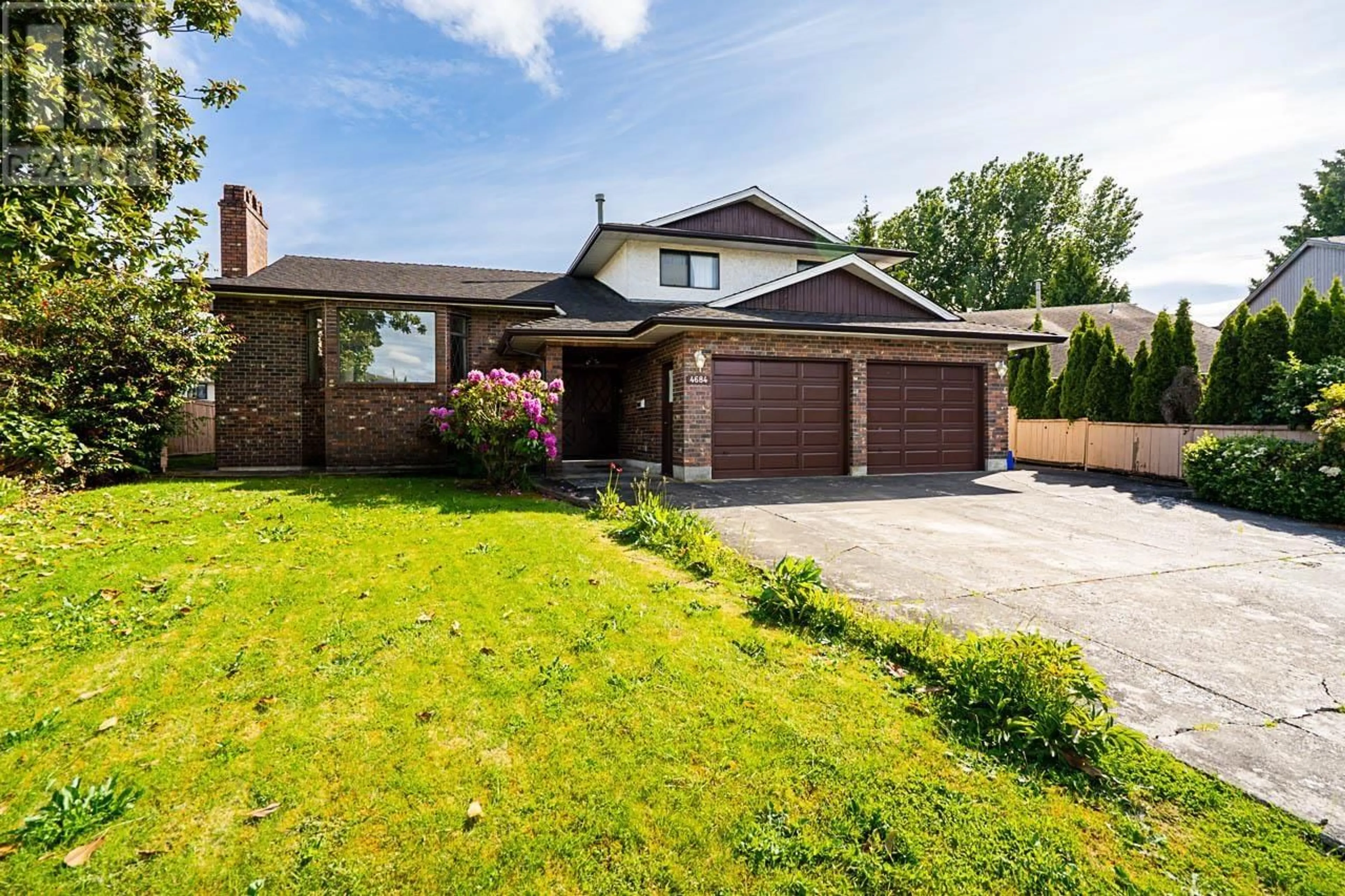 Home with brick exterior material, street for 4684 LANCELOT COURT, Richmond British Columbia V7C4S2