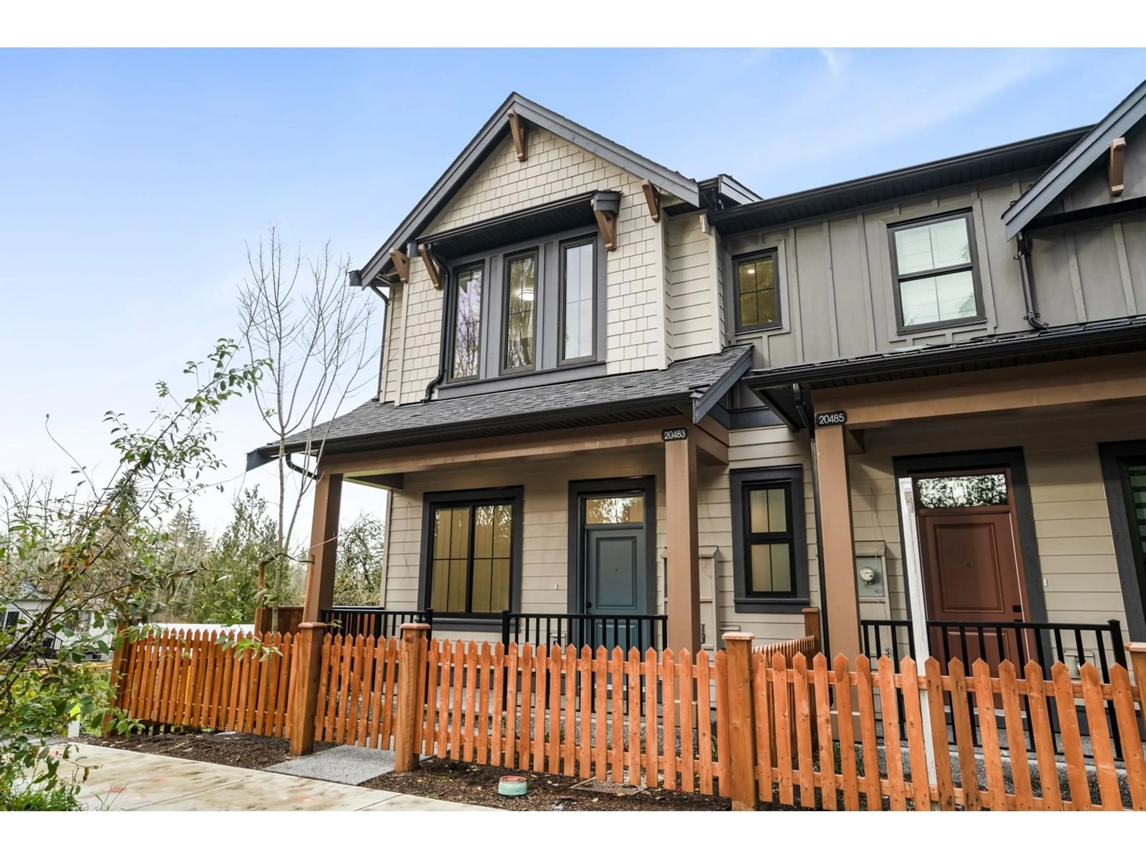 Home with brick exterior material, street for 20483 74B, Langley British Columbia V2Y3S8