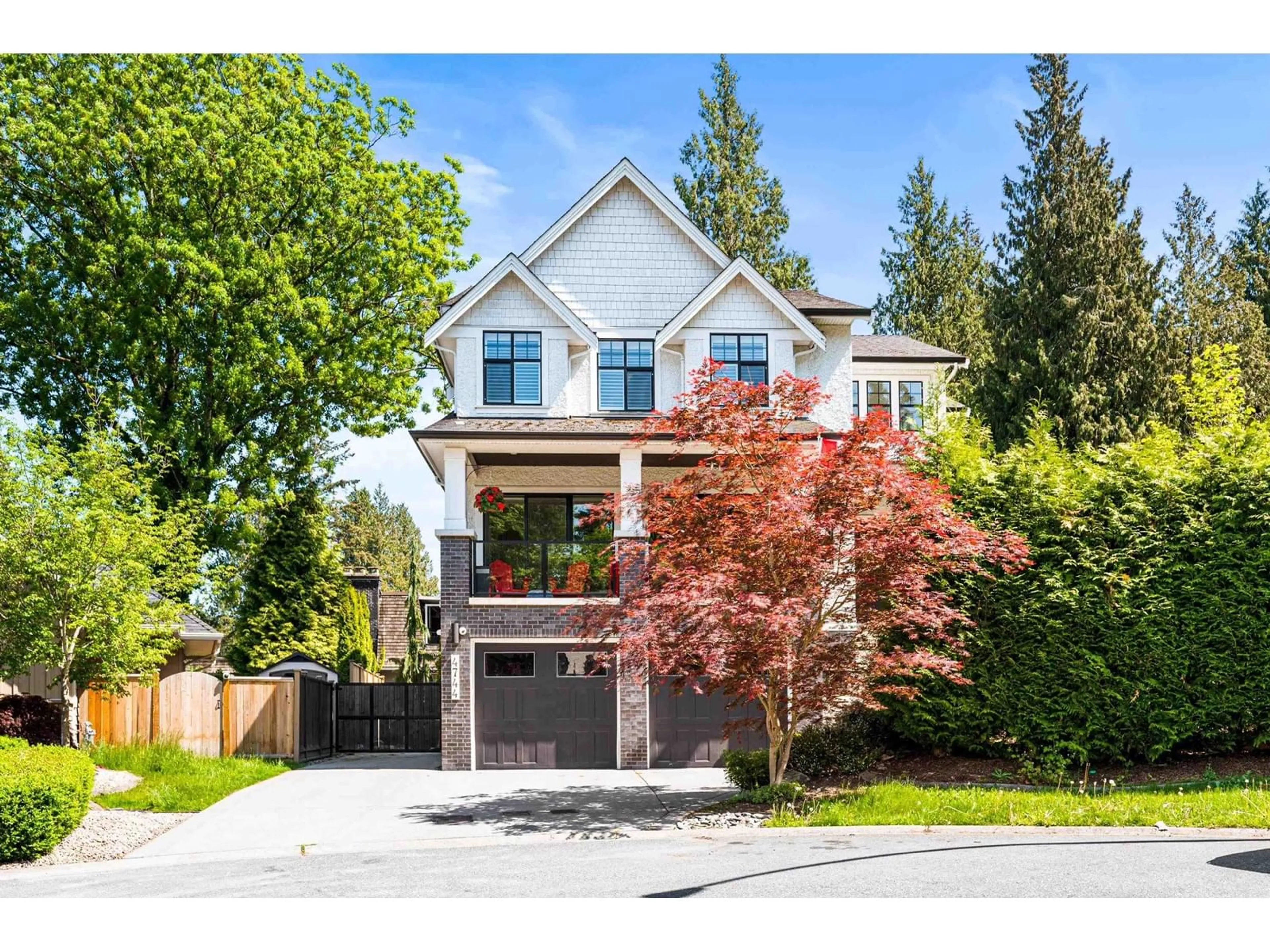 Home with brick exterior material, street for 4744 204A, Langley British Columbia V3A0E7