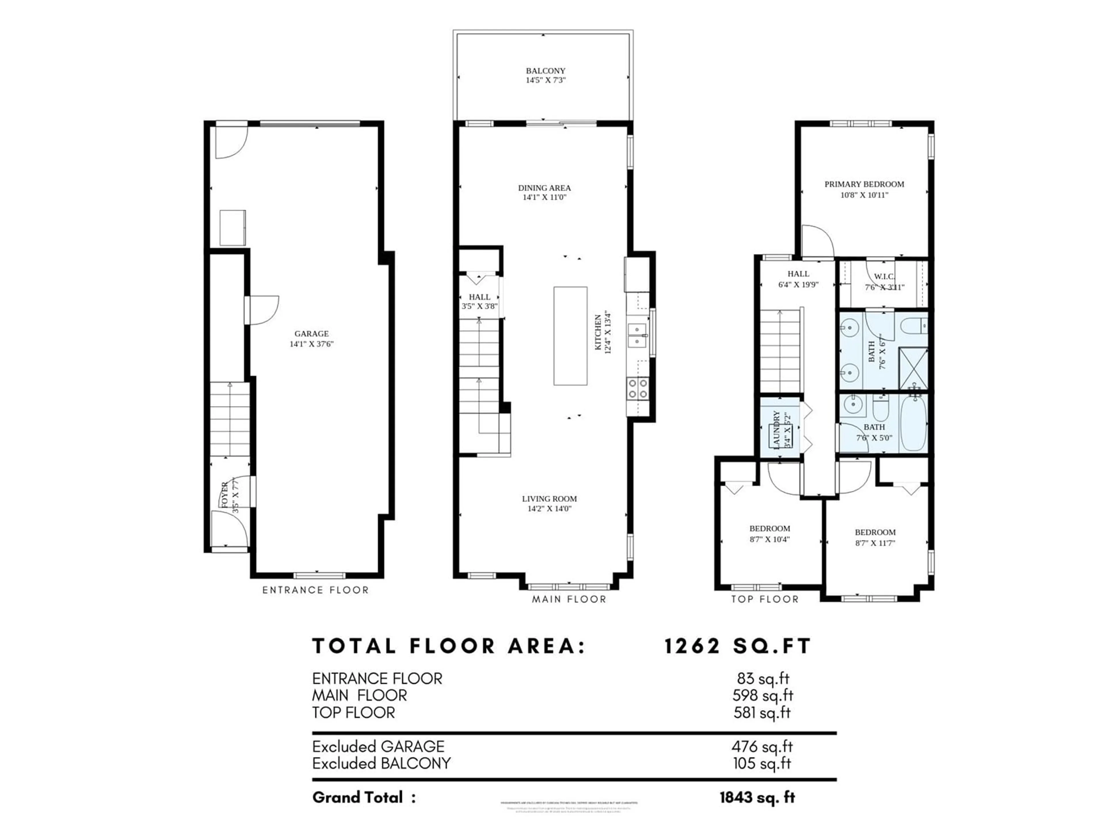 Floor plan for 48 - 31098 WESTRIDGE, Abbotsford British Columbia V2T0C2