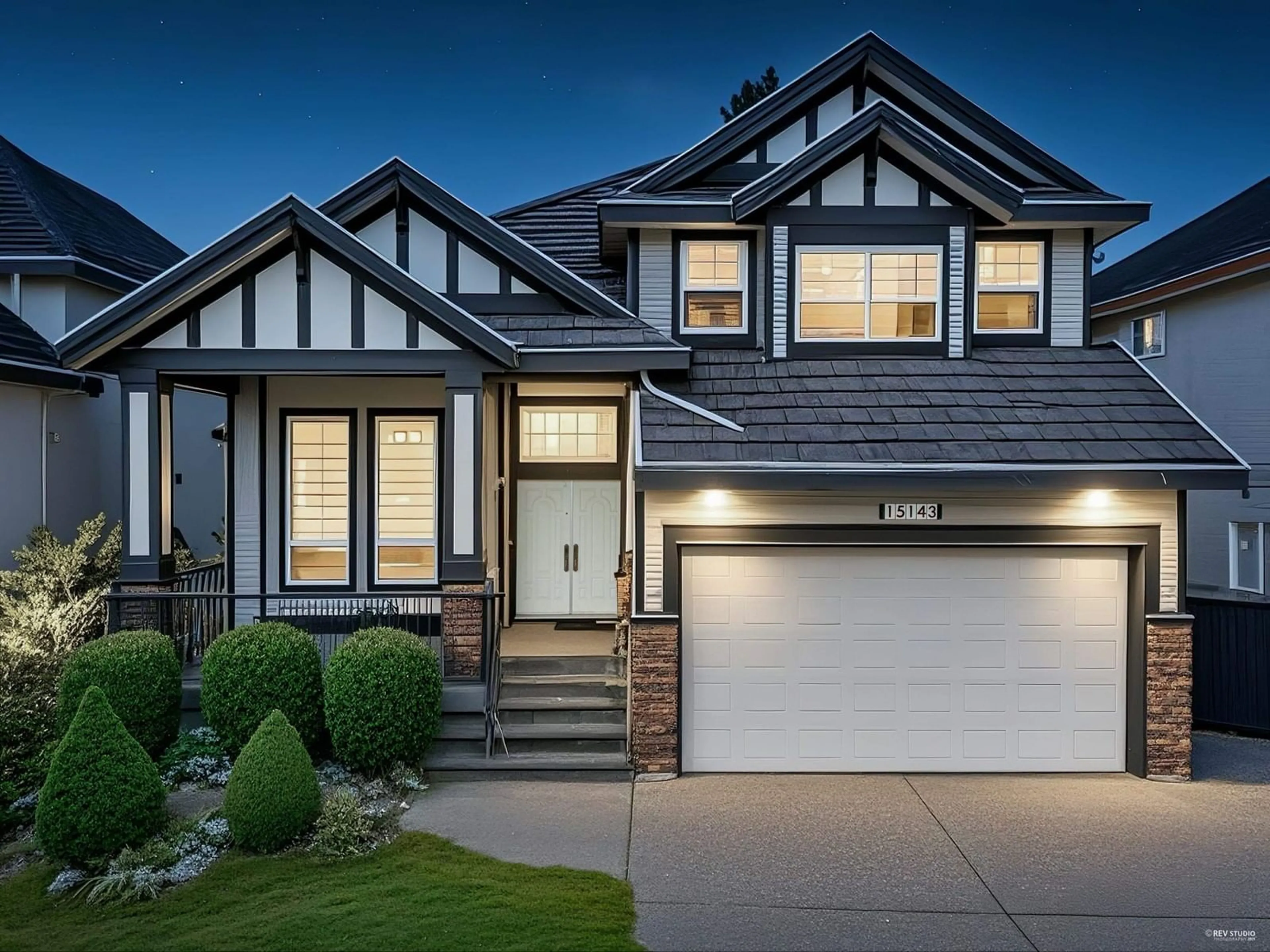 Home with vinyl exterior material, street for 15143 66A, Surrey British Columbia V3S2A4