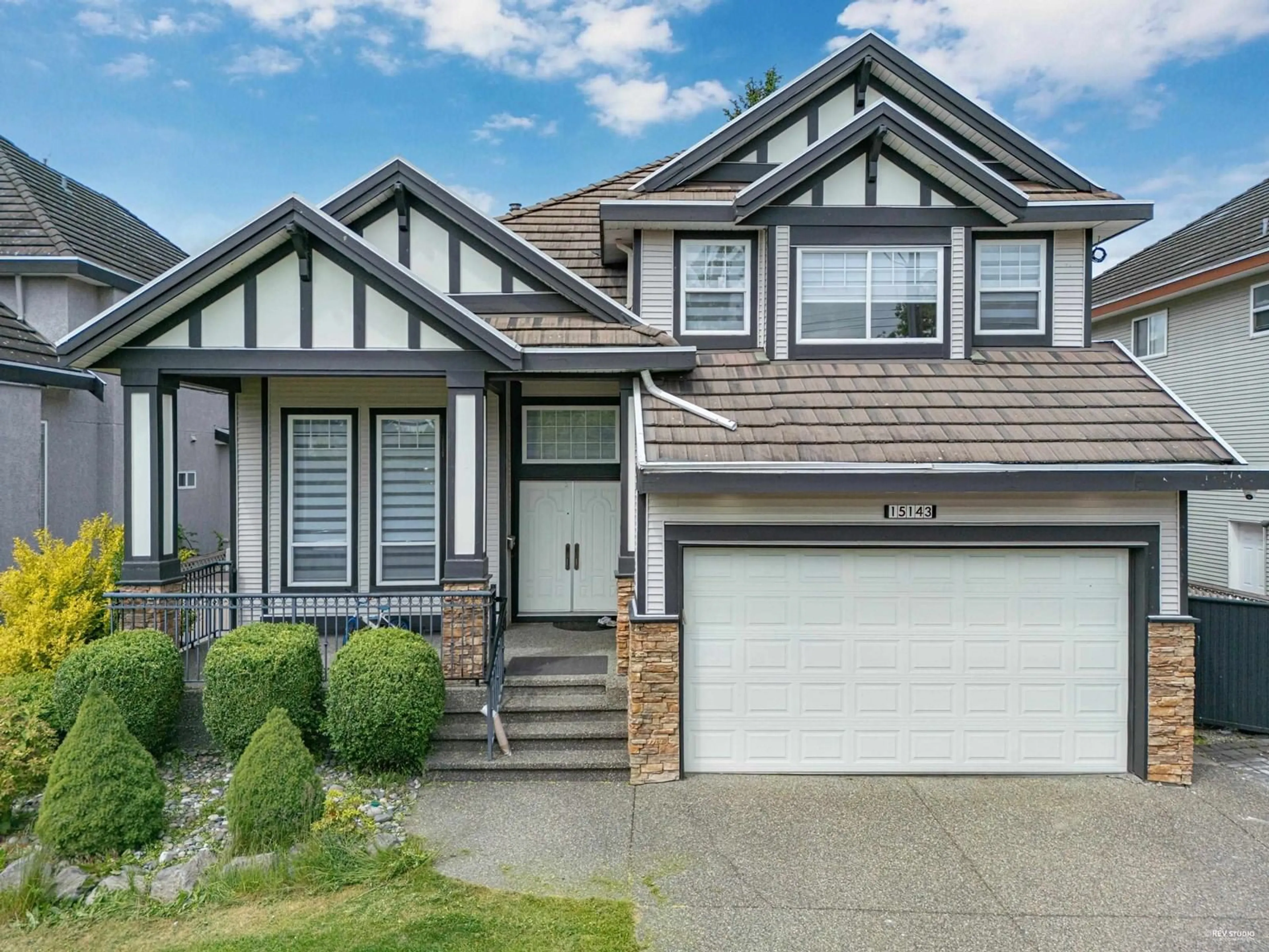 Home with vinyl exterior material, street for 15143 66A, Surrey British Columbia V3S2A4