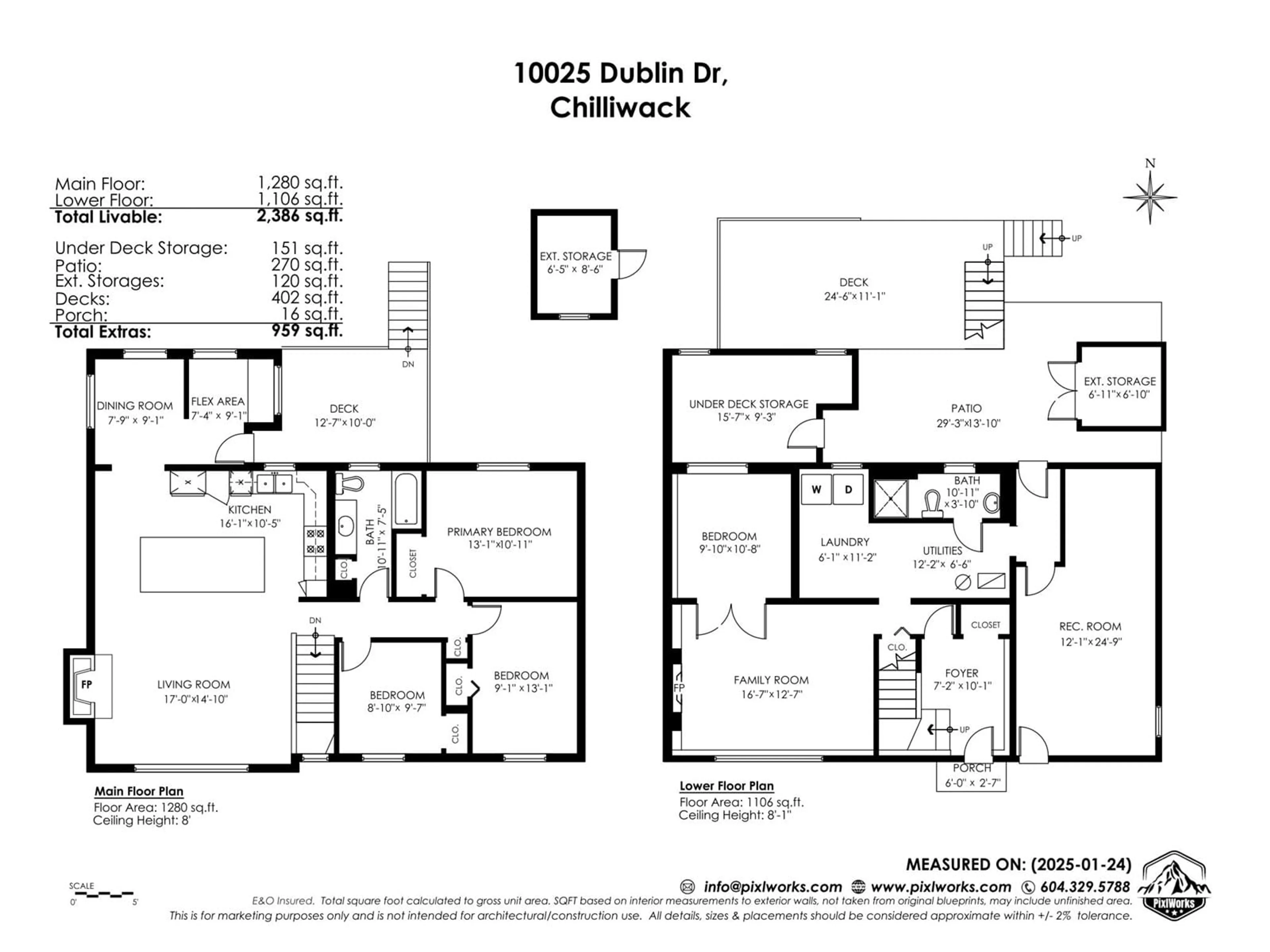 Floor plan for 10025 DUBLIN DRIVE, Chilliwack British Columbia V2P3R1