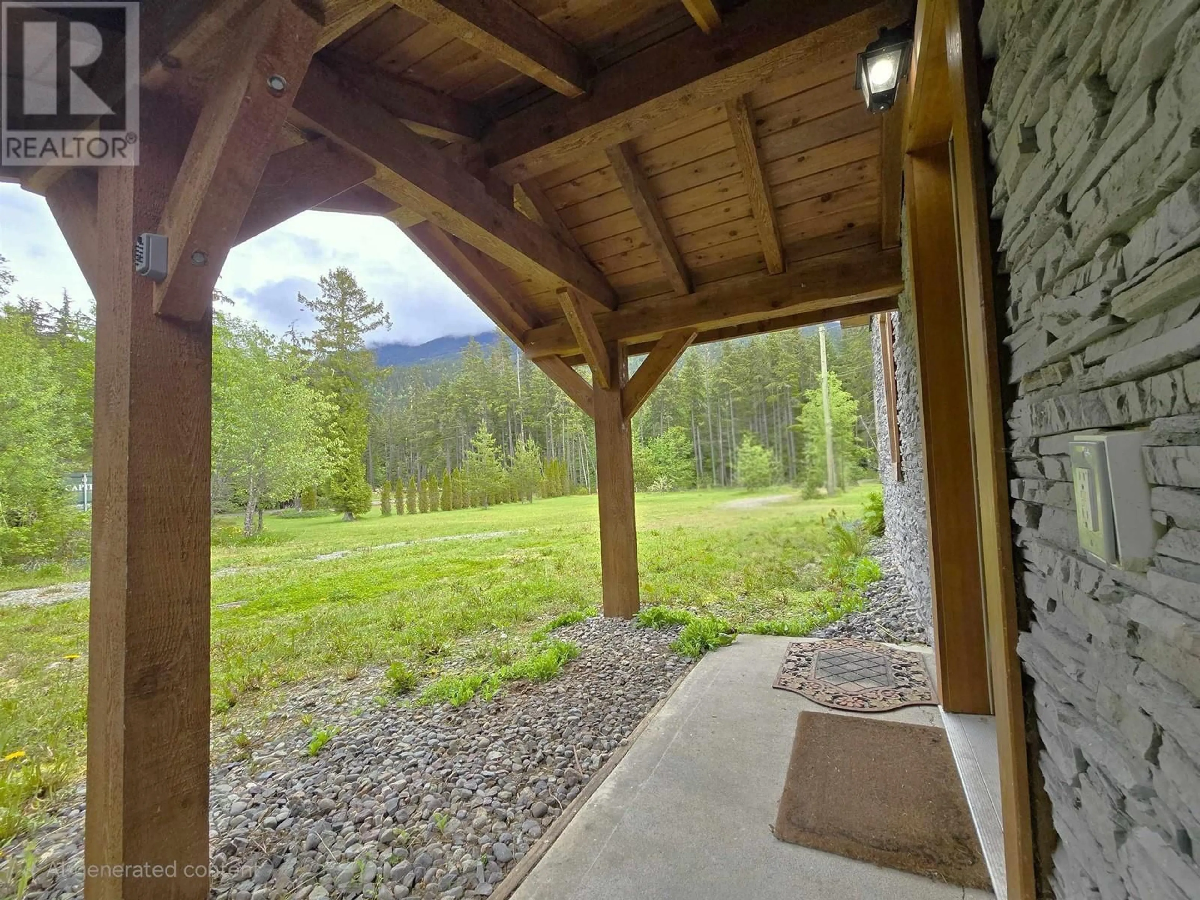 Patio, forest/trees view for 5565 KLEANZA DRIVE, Terrace British Columbia V8G0A7