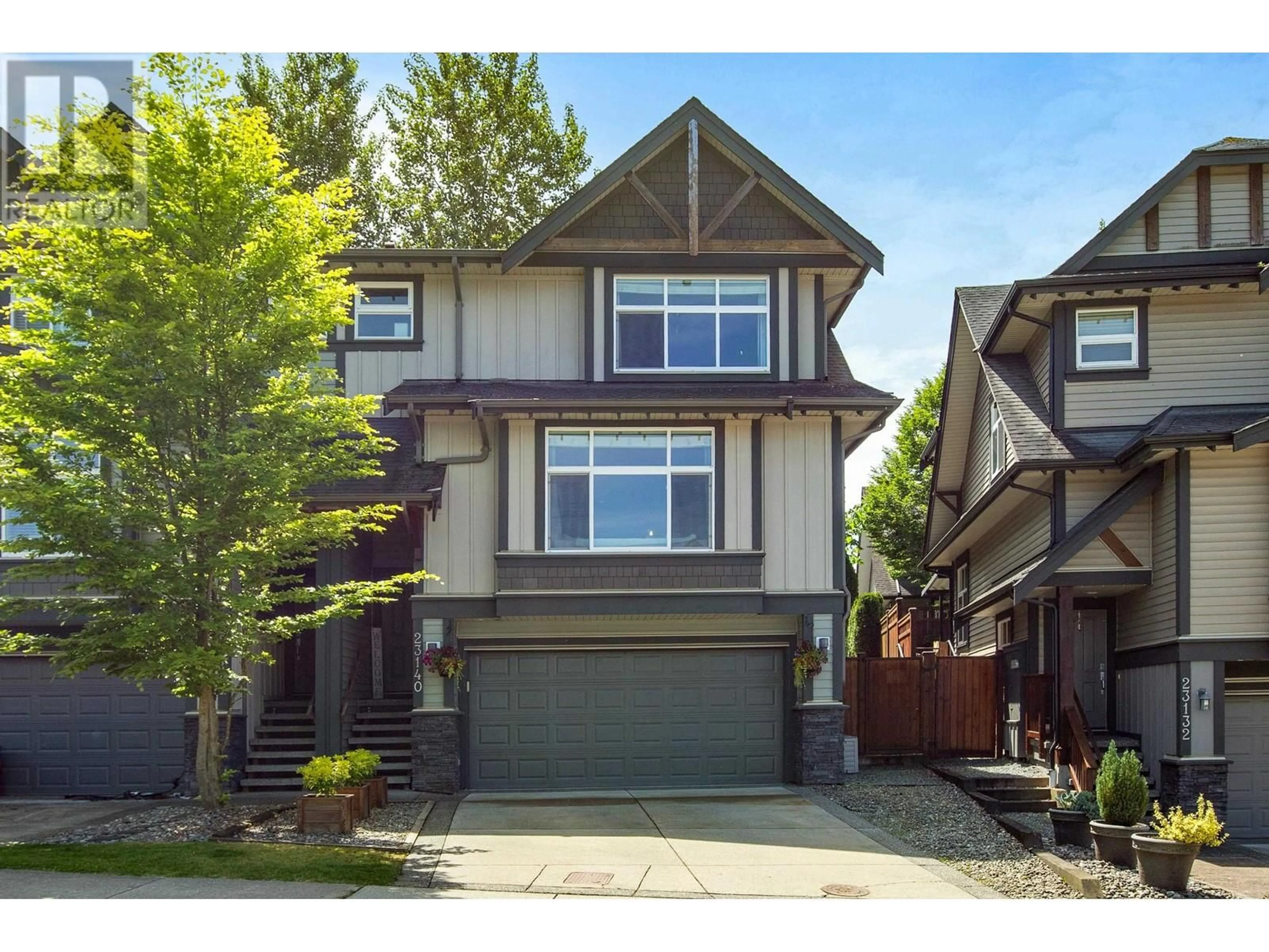 Home with vinyl exterior material, street for 23140 GILBERT DRIVE, Maple Ridge British Columbia V4R0C3