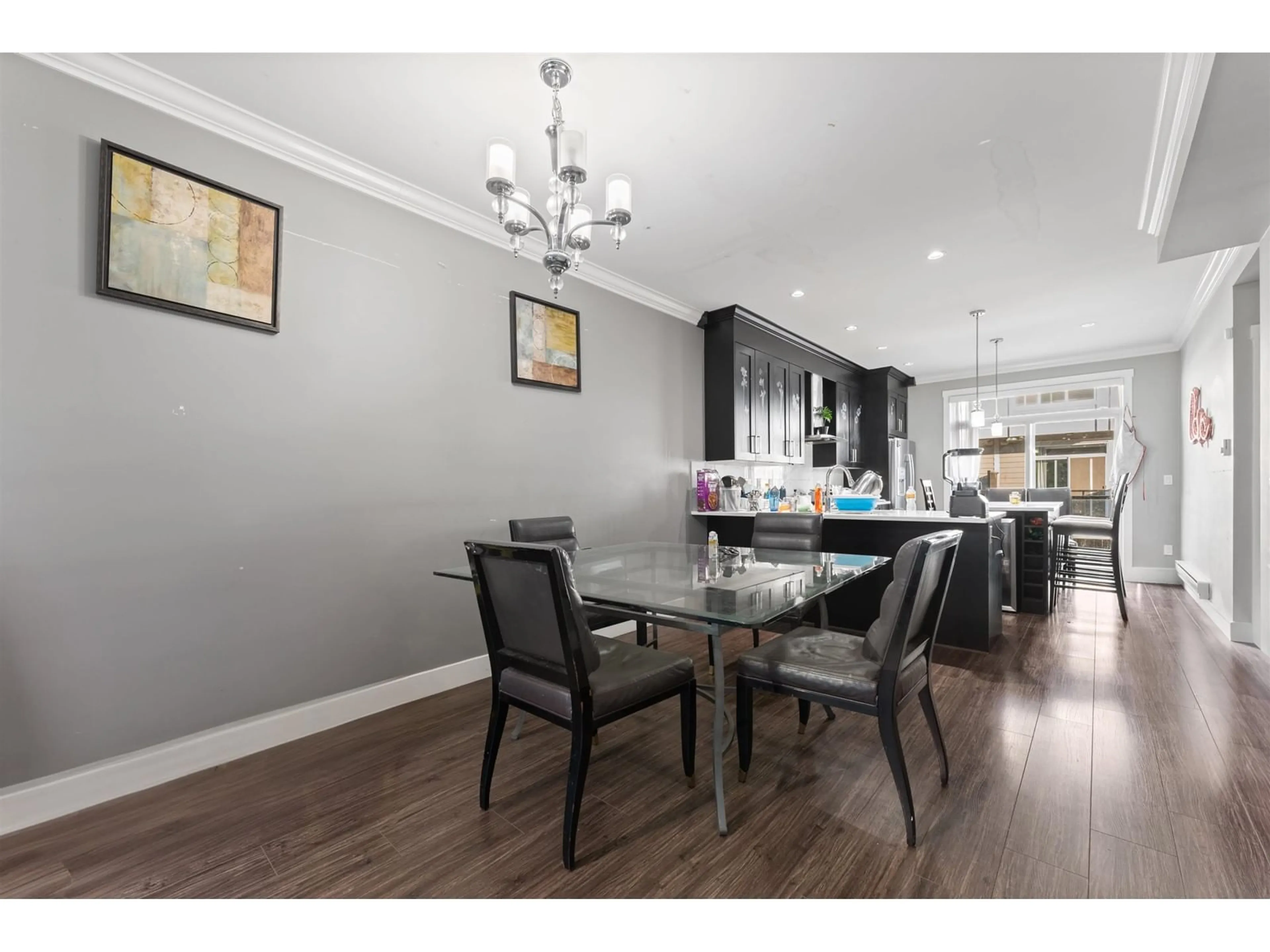 Dining room, wood/laminate floor for 135 - 13670 62, Surrey British Columbia V3X0H8