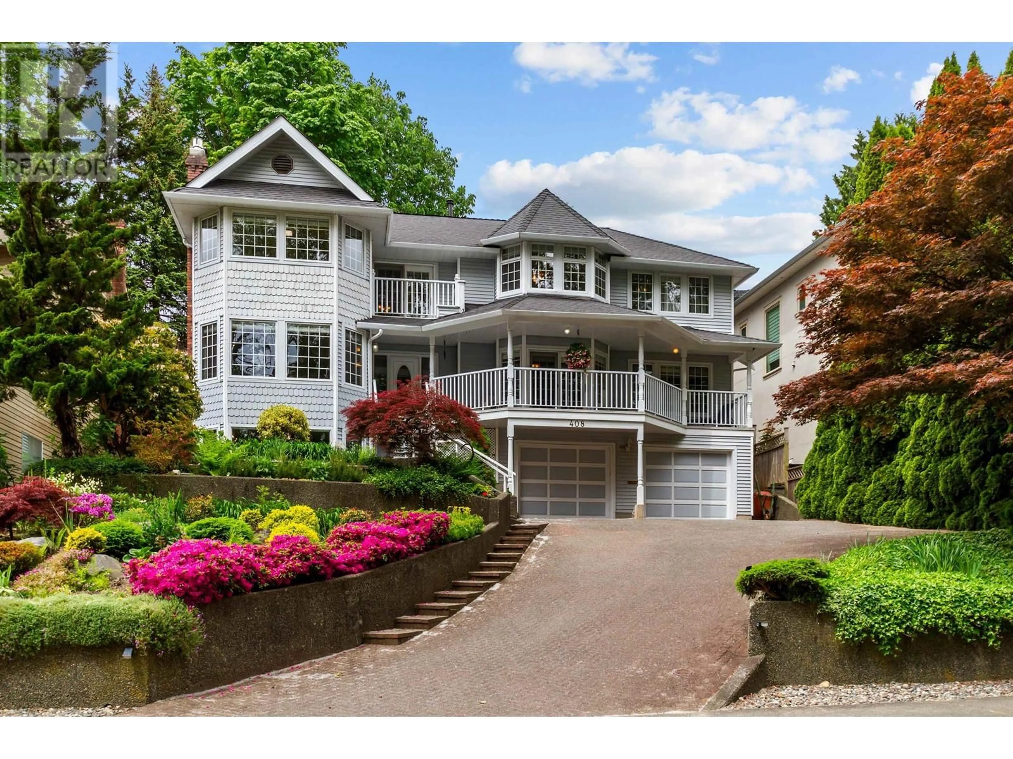Home with vinyl exterior material, unknown for 408 RIVERVIEW CRESCENT, Coquitlam British Columbia V3C4X8