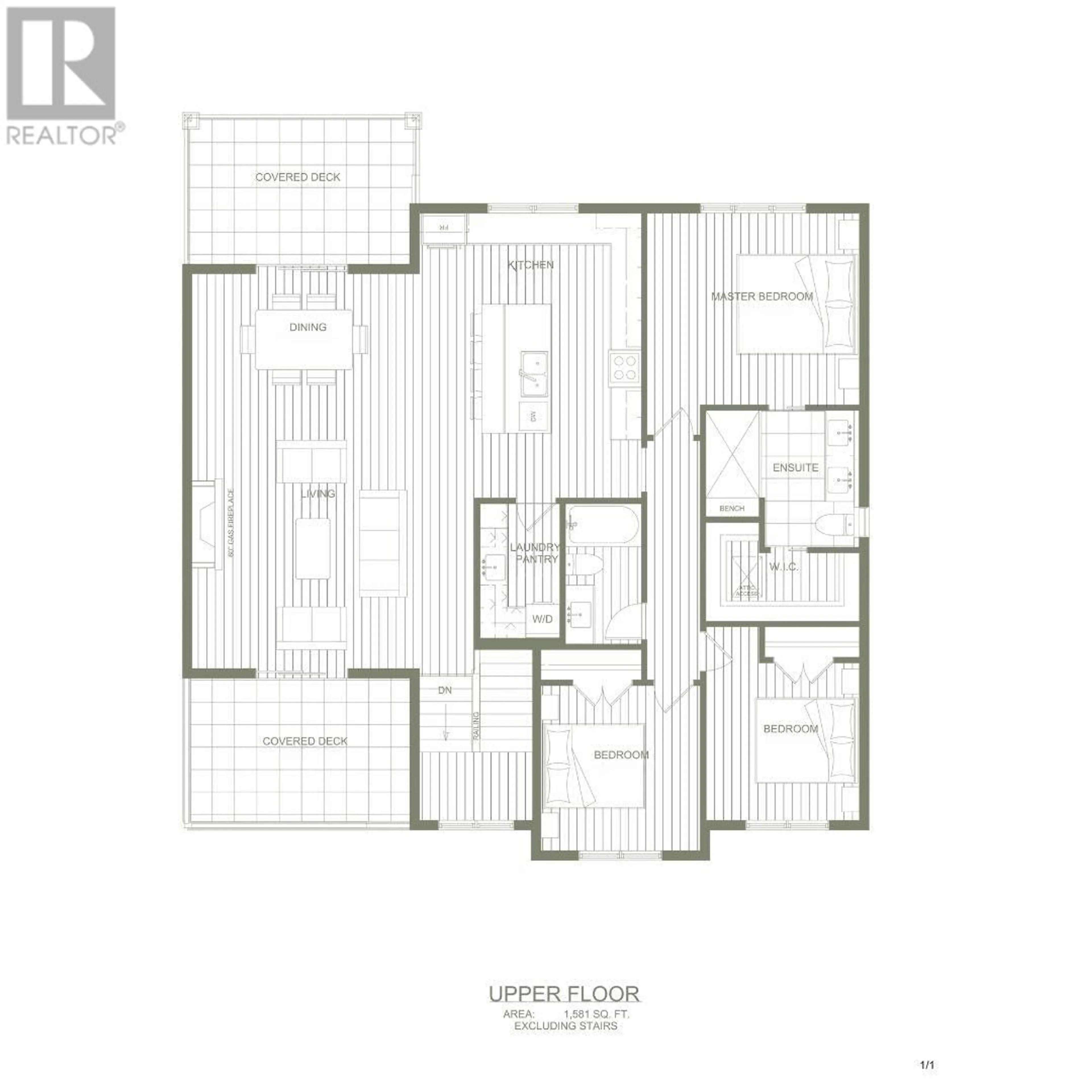 Floor plan for 5089 HEADLAND HEIGHTS, Prince George British Columbia V2N5L1