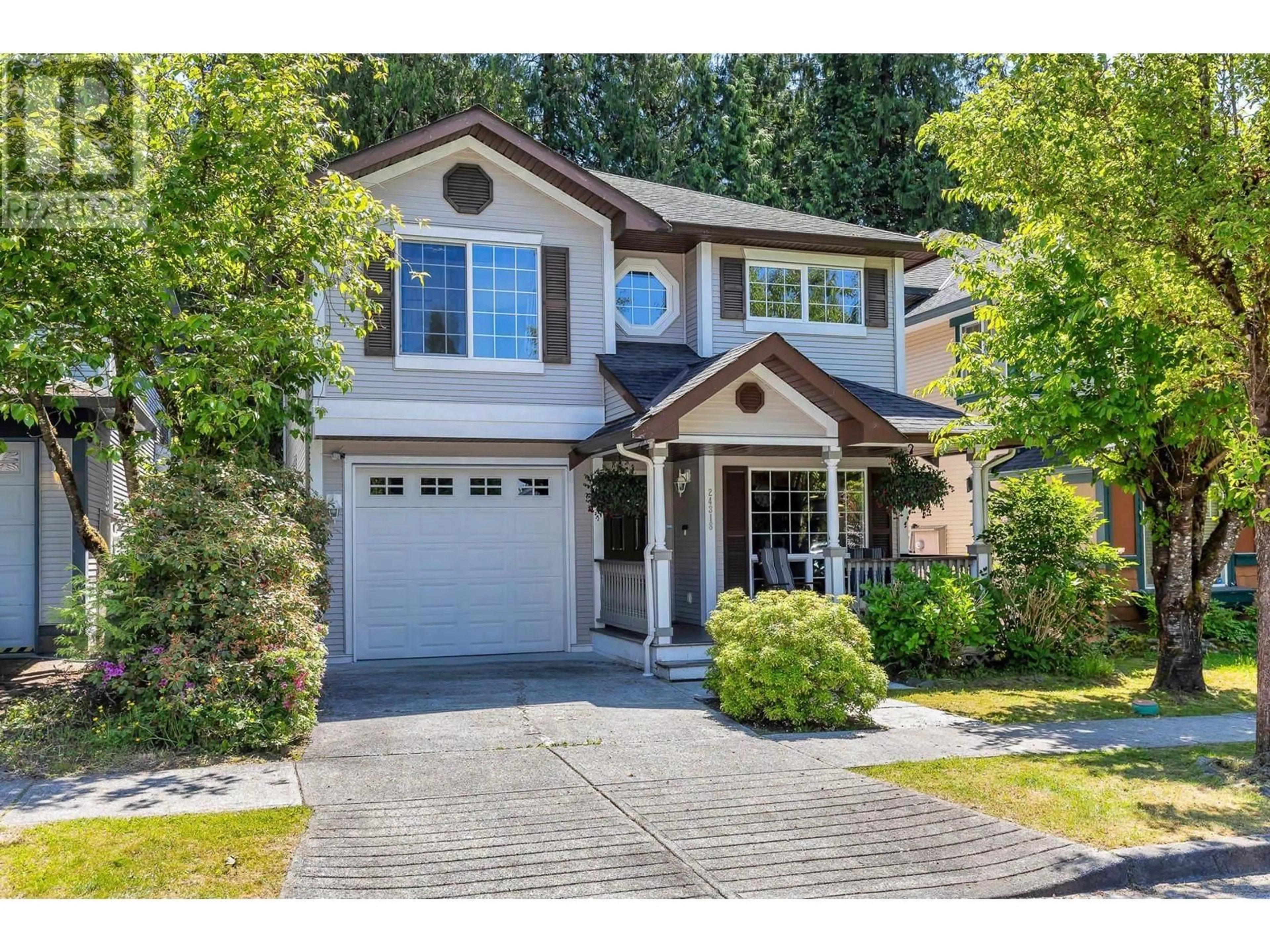 Home with brick exterior material, street for 24318 100B AVENUE, Maple Ridge British Columbia V2W1X3