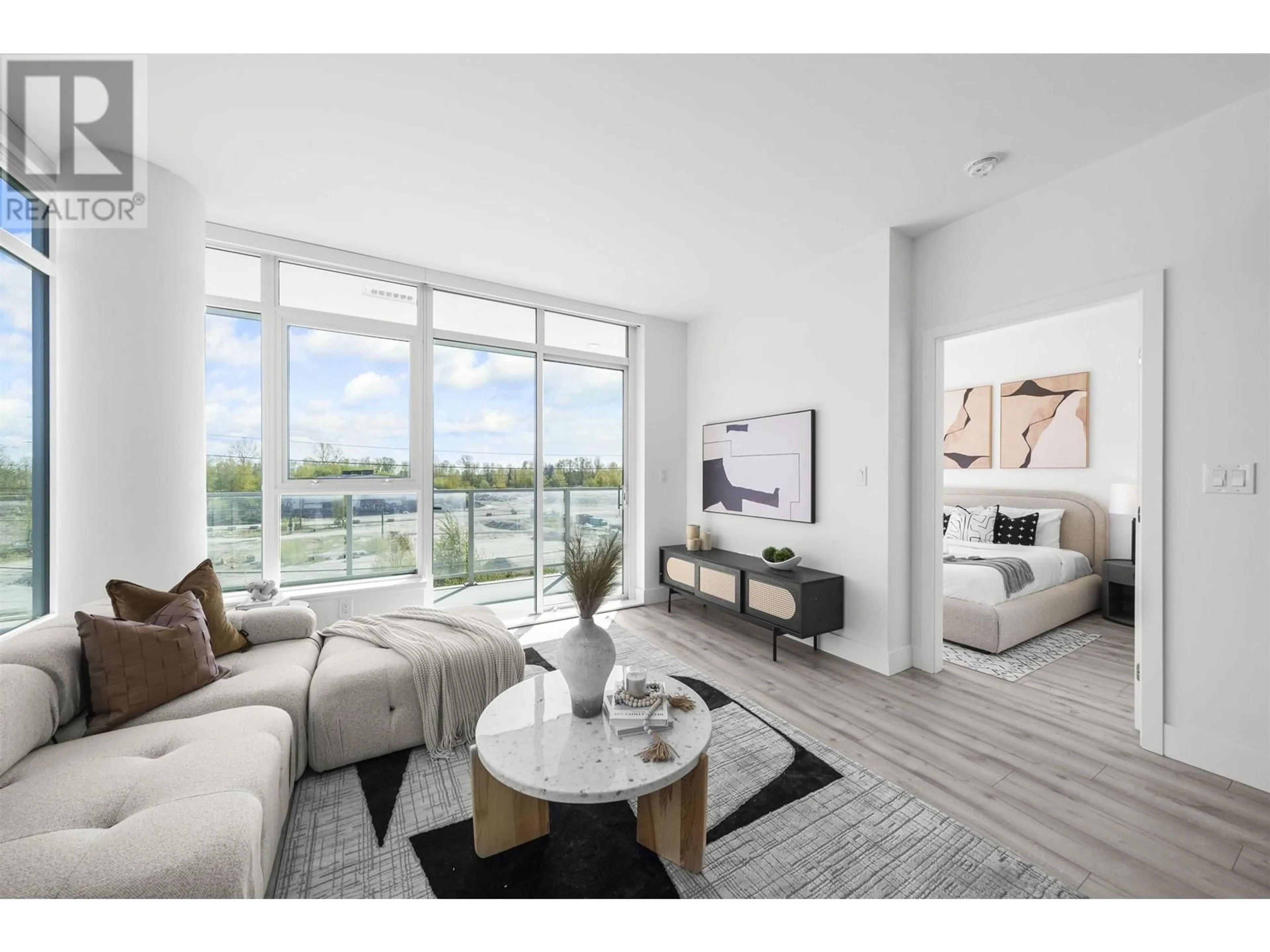 Living room with furniture, unknown for 402 - 8570 RIVERGRASS DRIVE, Vancouver British Columbia V5S0H4