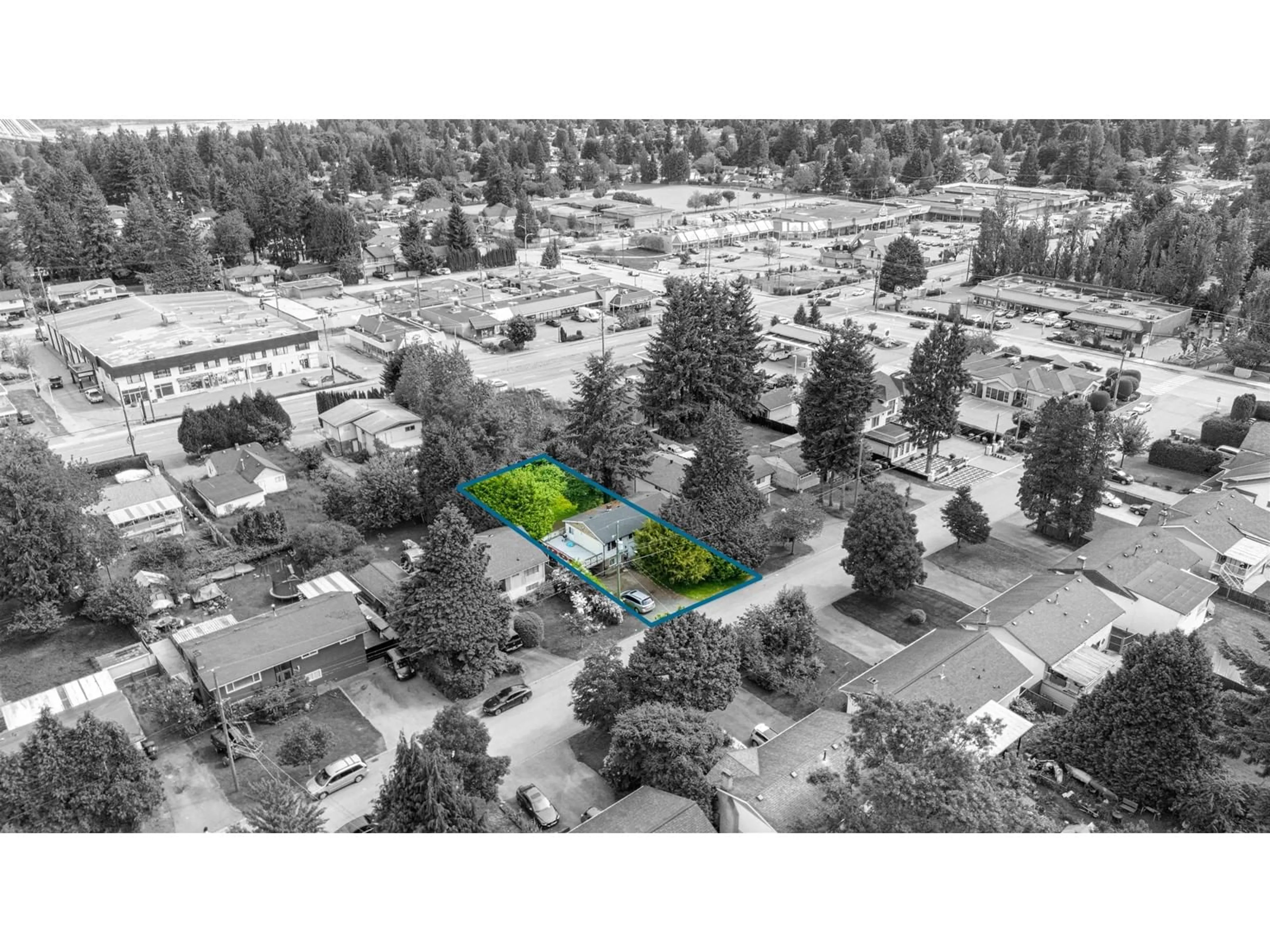 A pic from outside/outdoor area/front of a property/back of a property/a pic from drone, street for 14735 107A, Surrey British Columbia V3R1V2