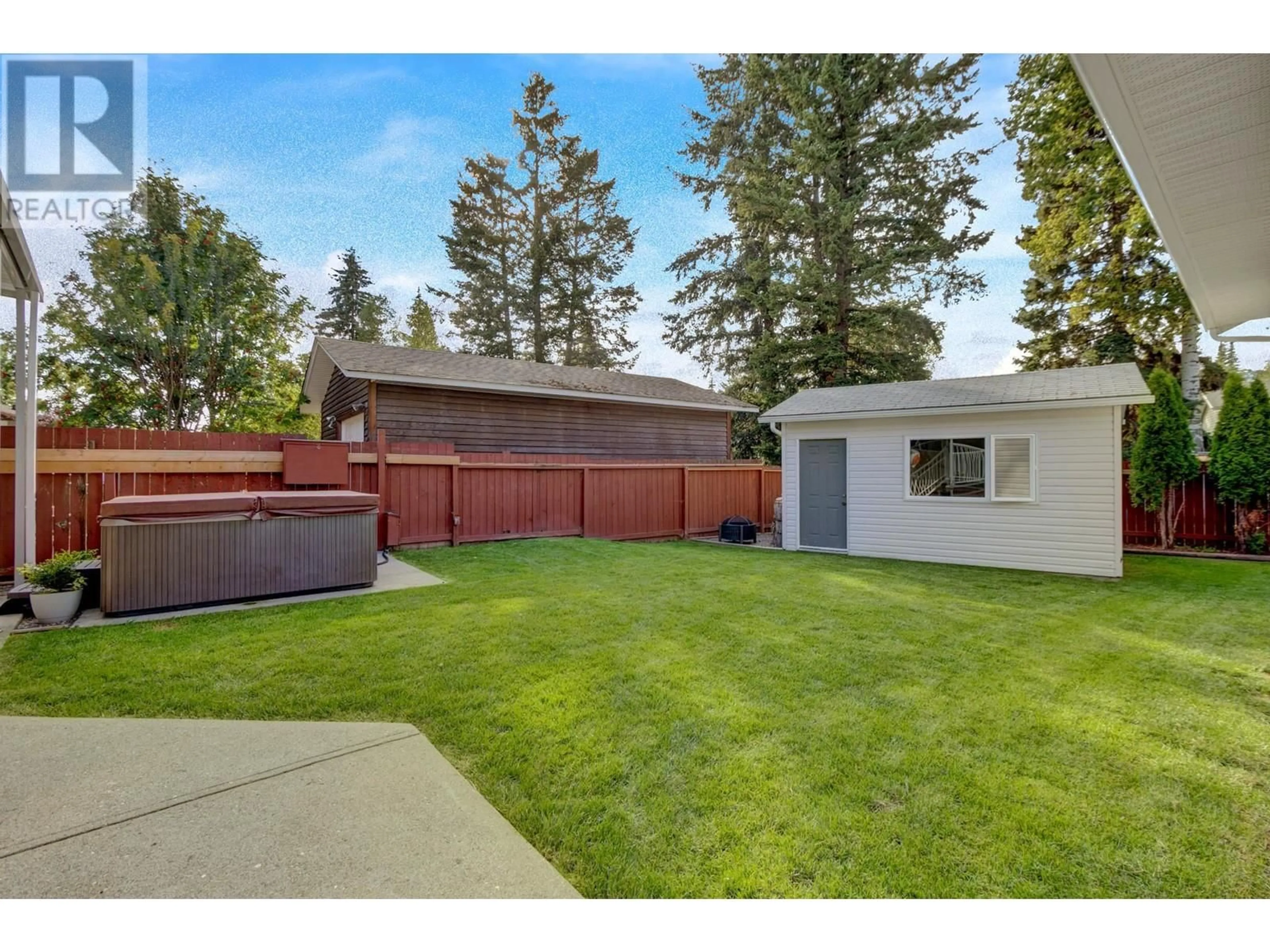 A pic from outside/outdoor area/front of a property/back of a property/a pic from drone, street for 7713 LOYOLA DRIVE, Prince George British Columbia V2N2W9