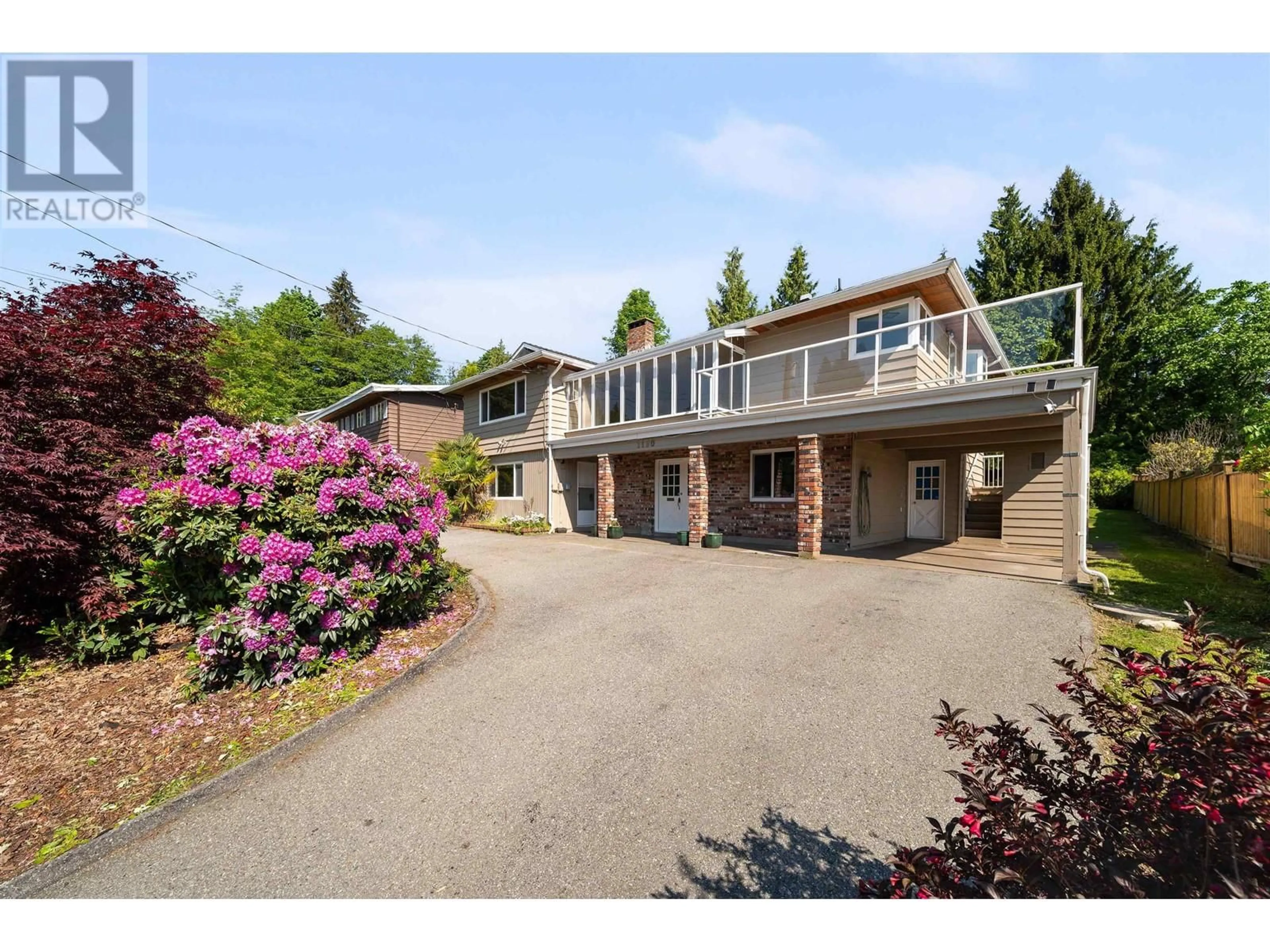 A pic from outside/outdoor area/front of a property/back of a property/a pic from drone, street for 1190 15TH STREET, North Vancouver British Columbia V7J1K7