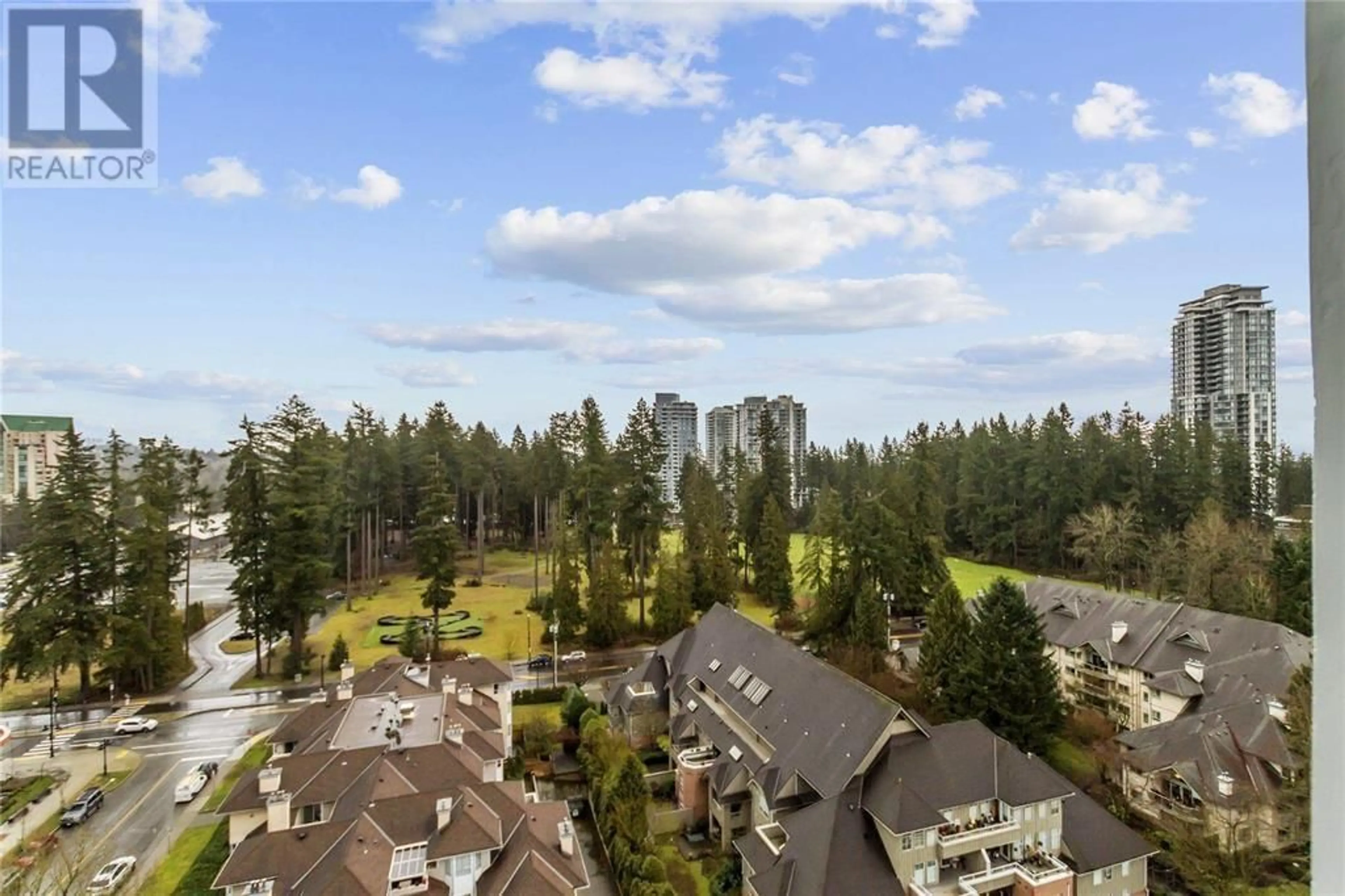 A pic from outside/outdoor area/front of a property/back of a property/a pic from drone, unknown for 1603 - 1178 HEFFLEY CRESCENT, Coquitlam British Columbia V3B0A7