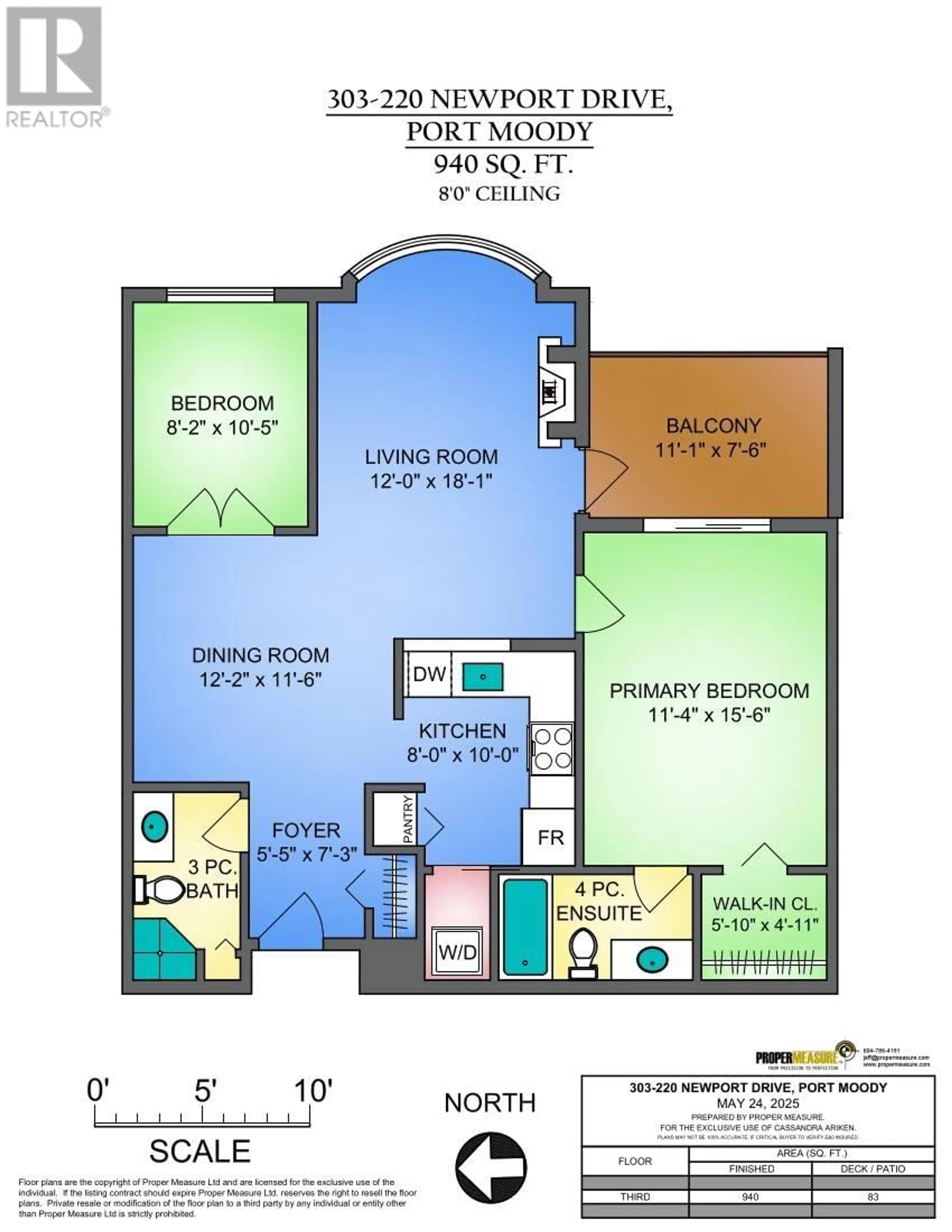 Floor plan for 303 - 220 NEWPORT DRIVE, Port Moody British Columbia V3H5B8