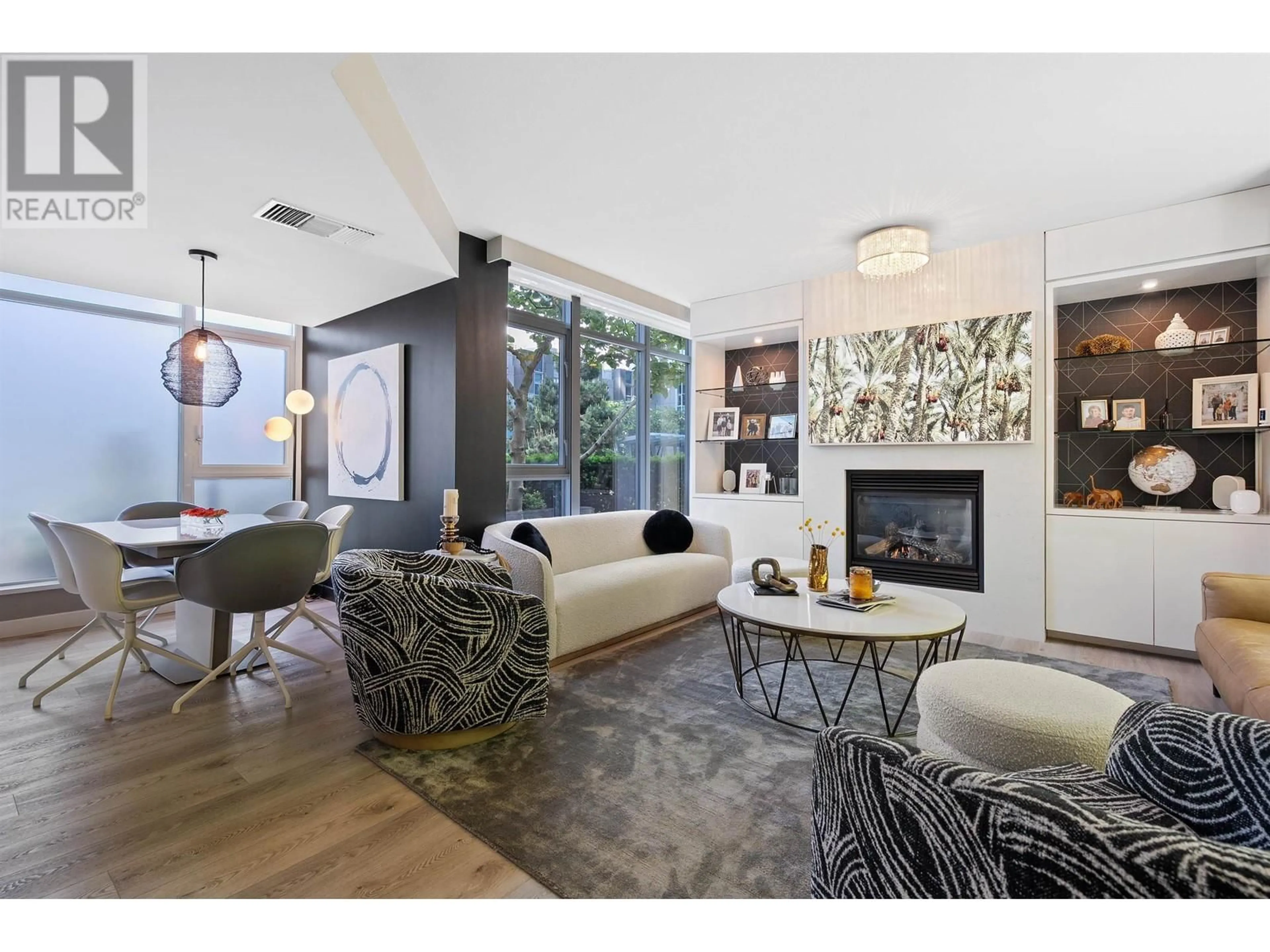 Living room with furniture, unknown for TH33 - 1261 CORDOVA STREET, Vancouver British Columbia V6C3P9