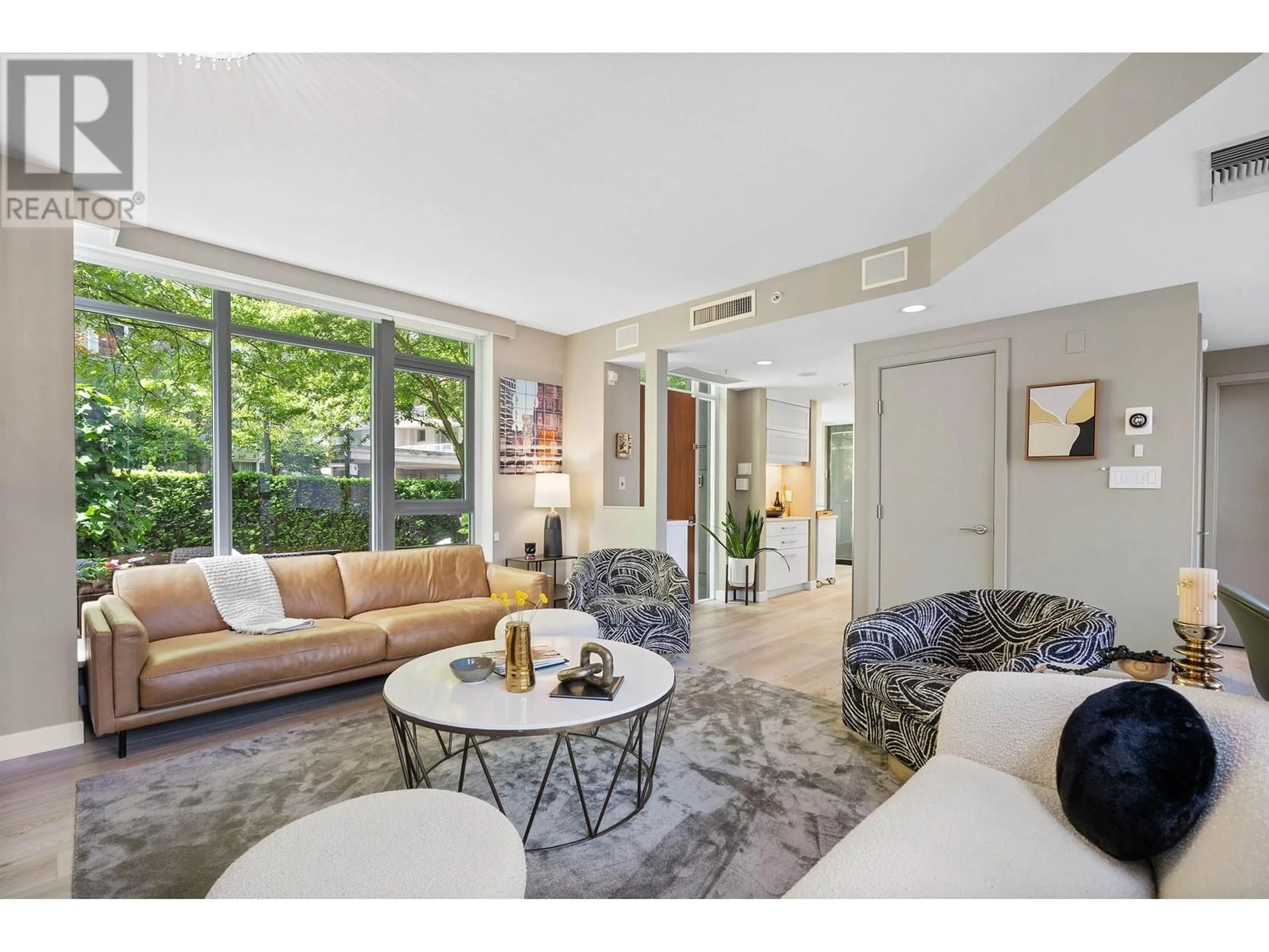 Living room with furniture, unknown for TH33 - 1261 CORDOVA STREET, Vancouver British Columbia V6C3P9