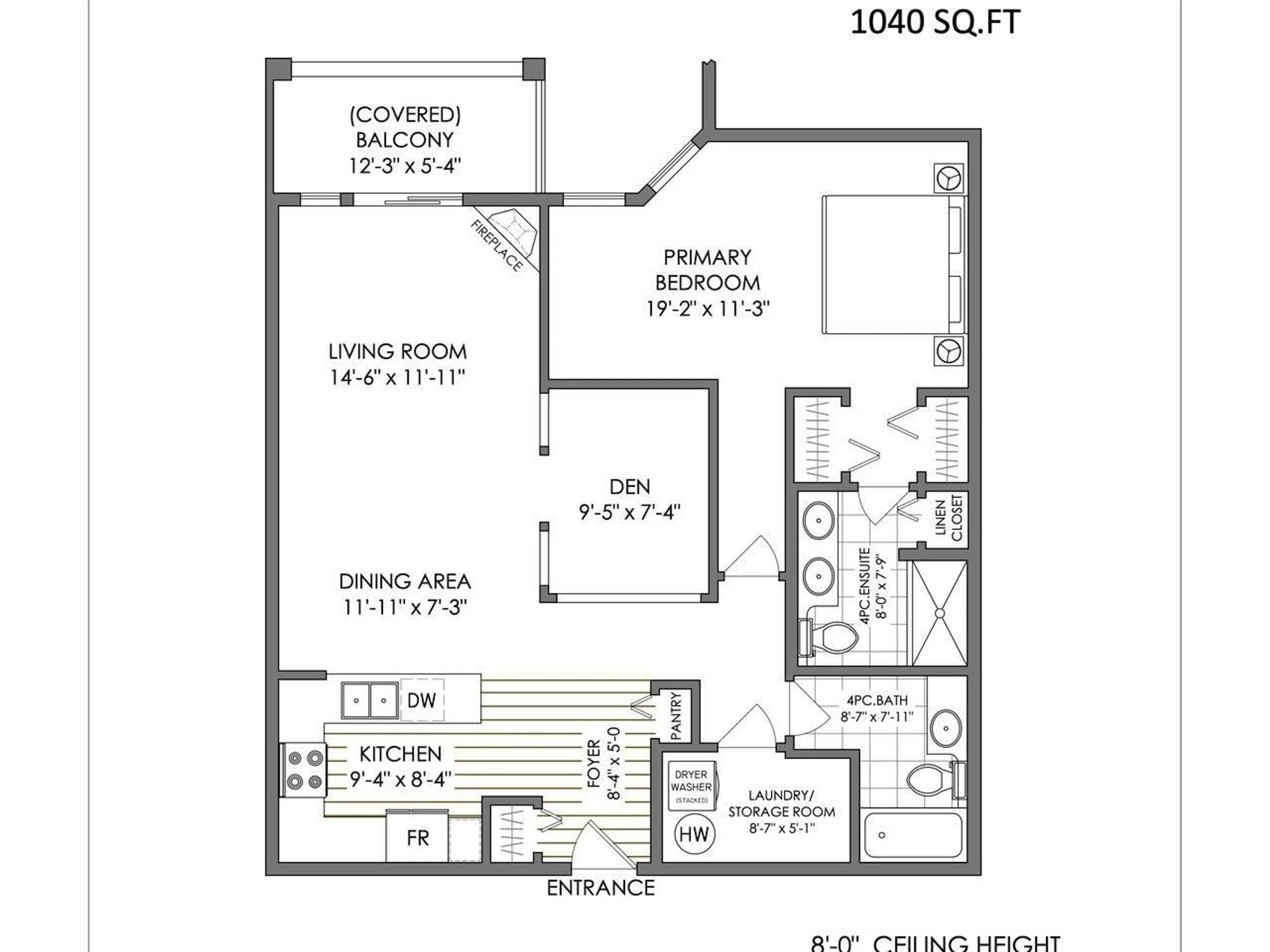 Floor plan for 310 - 15621 MARINE, White Rock British Columbia V4B1E1
