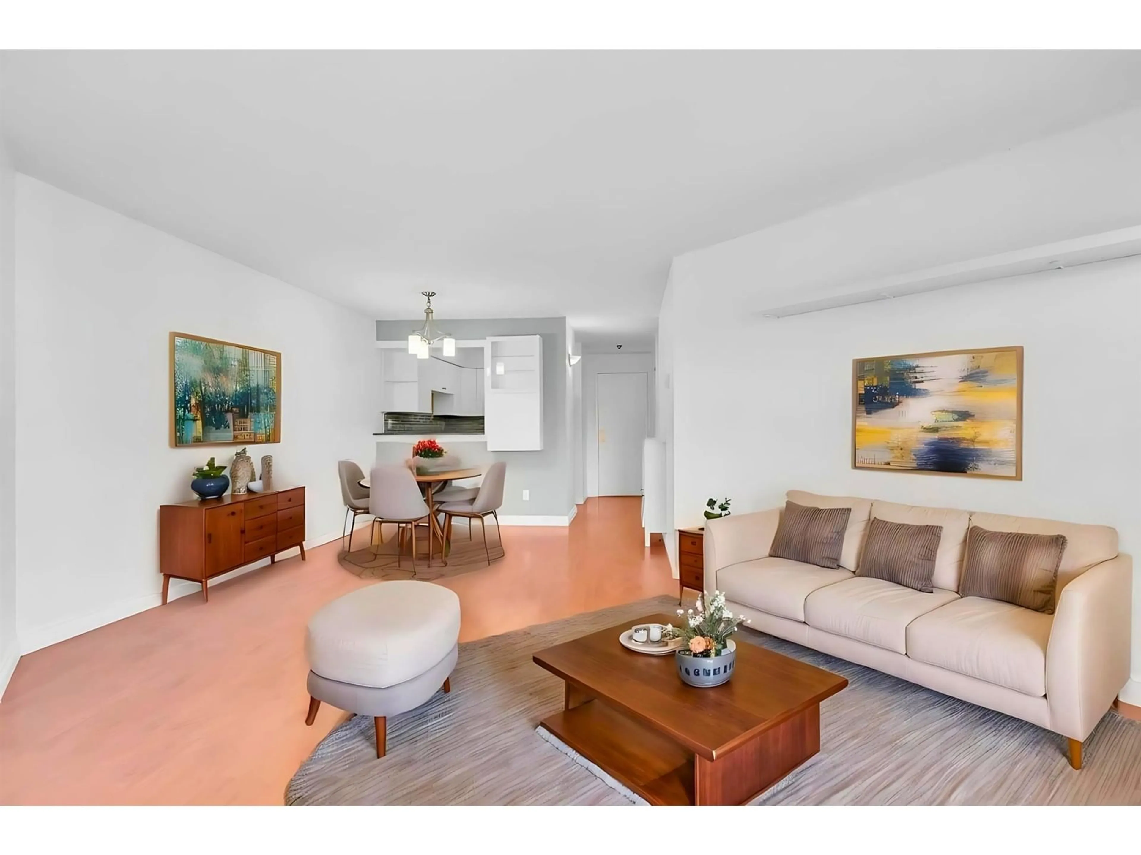 Living room with furniture, unknown for 307 - 5294 204, Langley British Columbia V3A1Z1