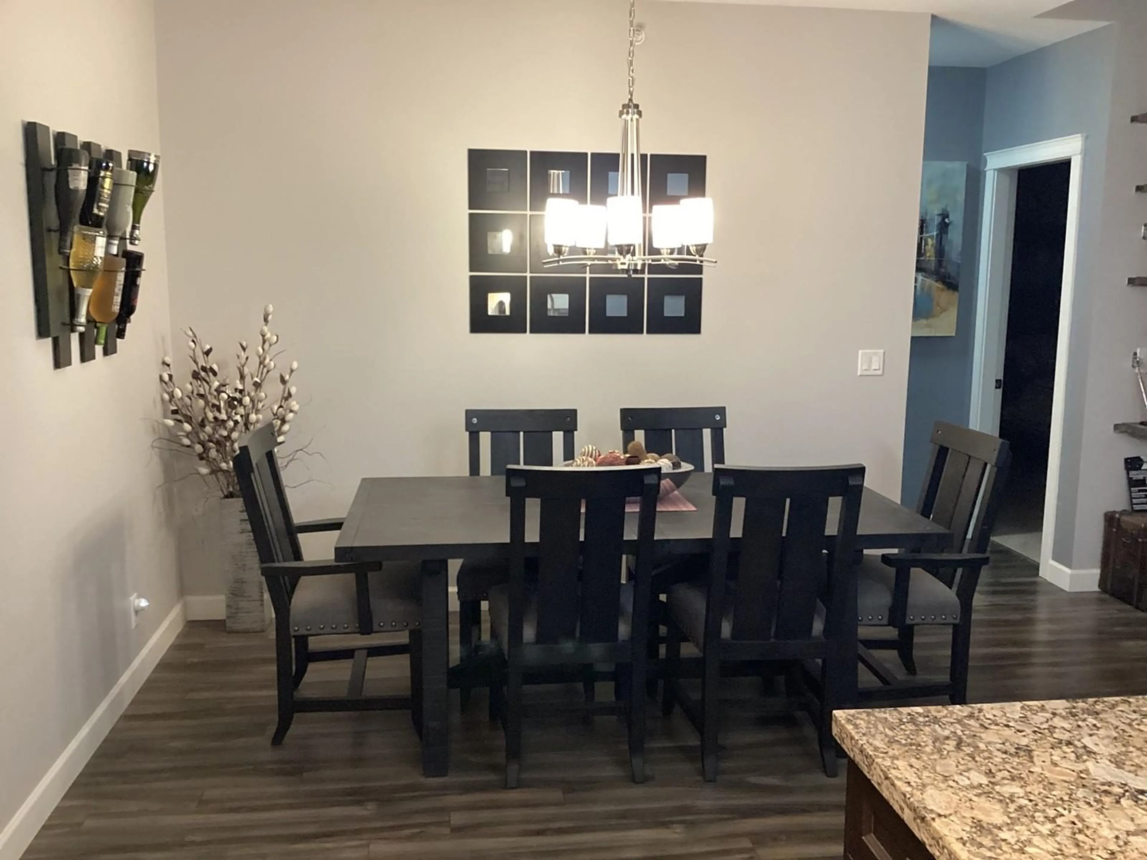 Dining room, wood/laminate floor for B519 - 8218 207A, Langley British Columbia V2Y0Y1