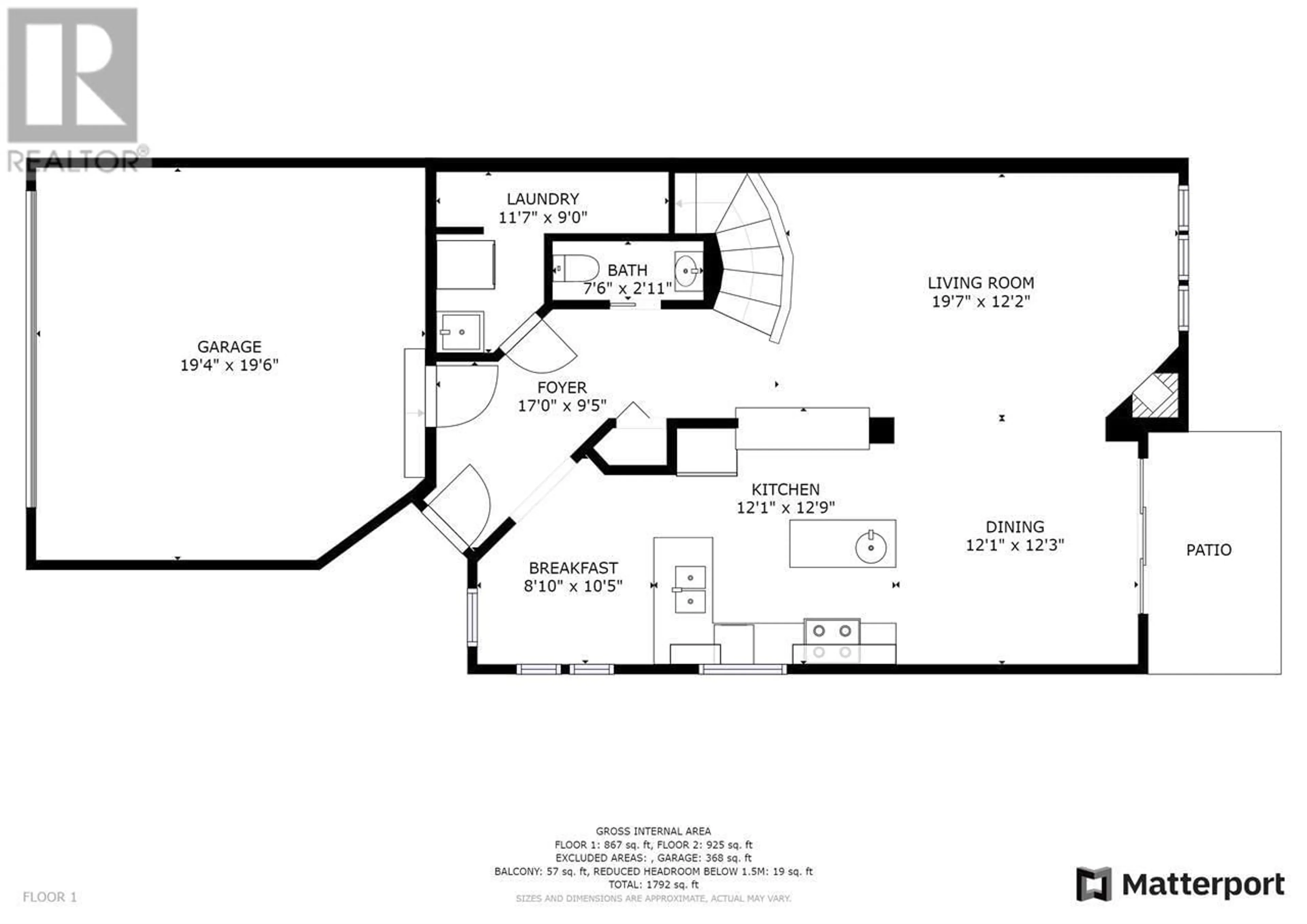 Floor plan for 21 - 40750 TANTALUS ROAD, Squamish British Columbia V8B0L4