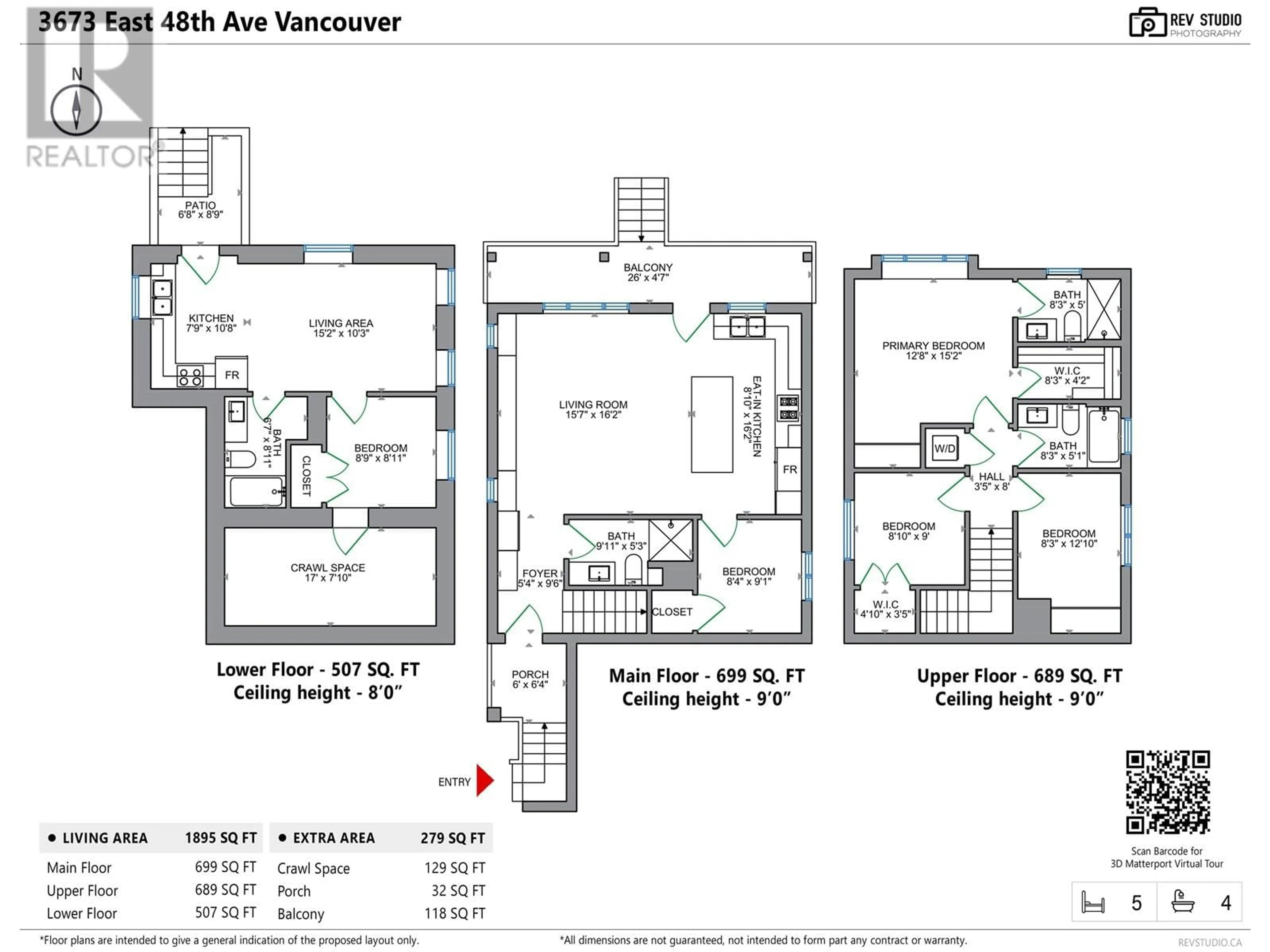 Floor plan for 3673 48TH STREET, Vancouver British Columbia V5S1J1