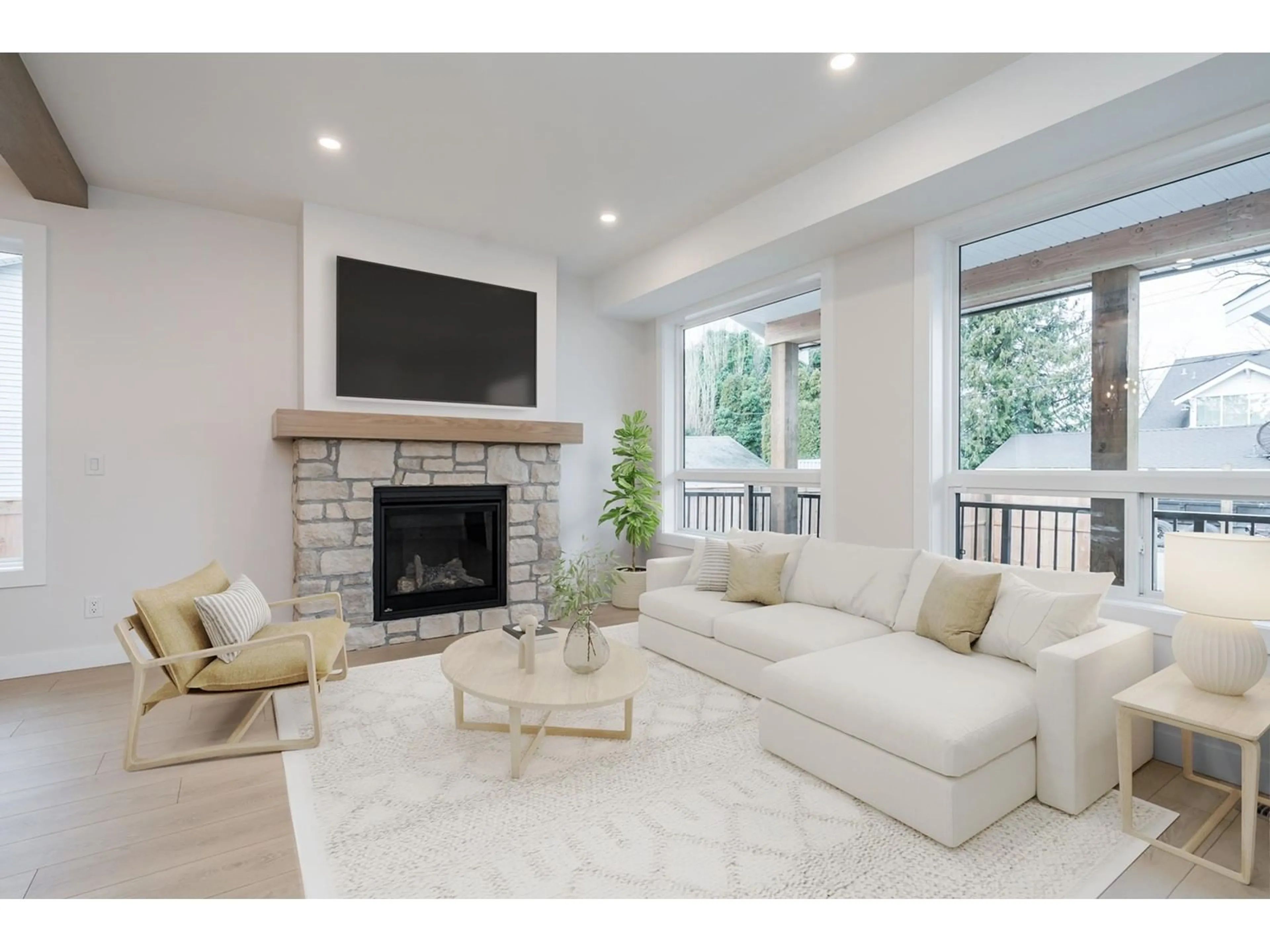 Living room with furniture, unknown for 34643 FIRST, Abbotsford British Columbia V2S8C2