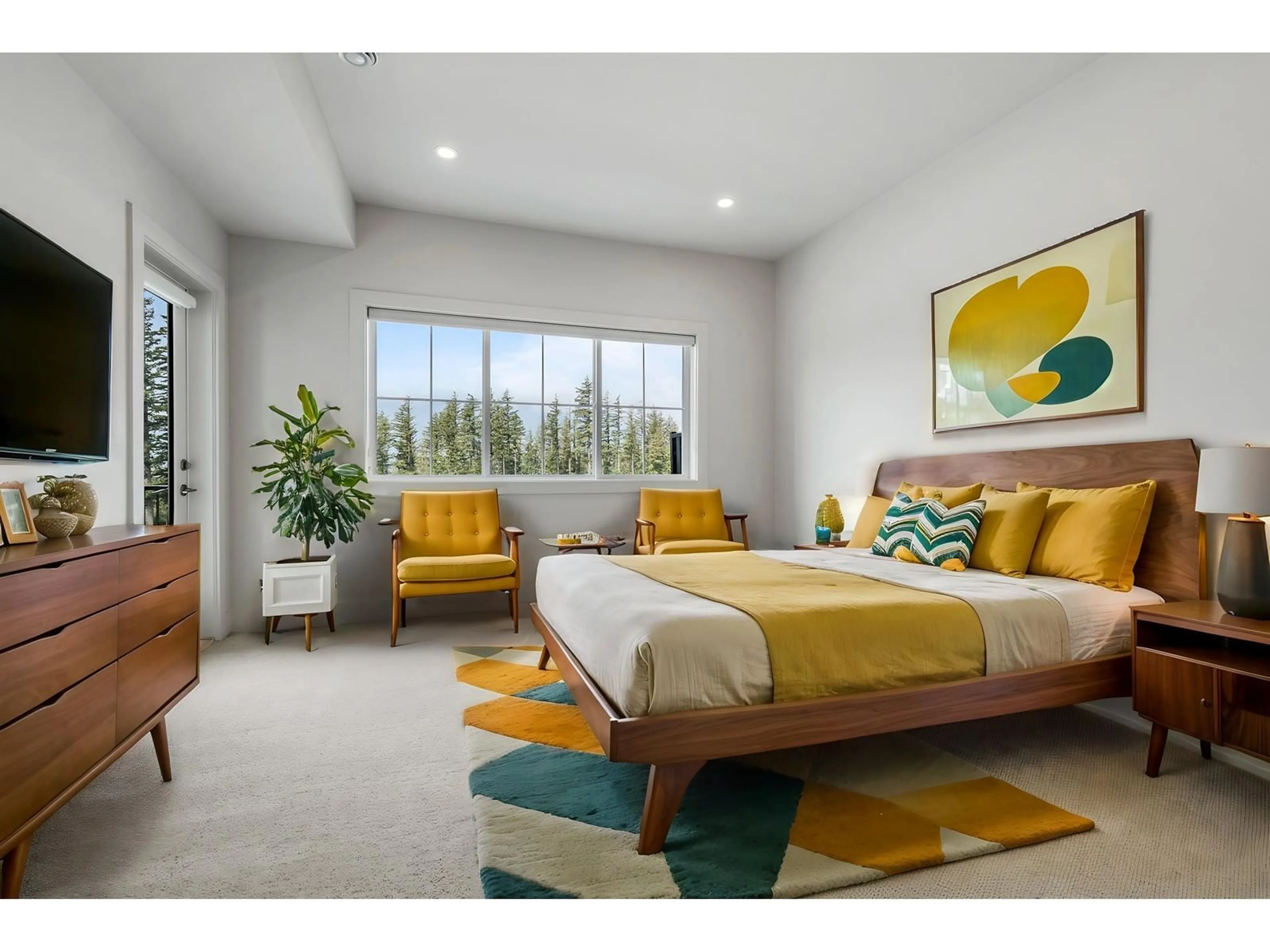 Bedroom with bed, unknown for 8 - 1928 WOODSIDE BOULEVARD, Agassiz British Columbia V0M1A1
