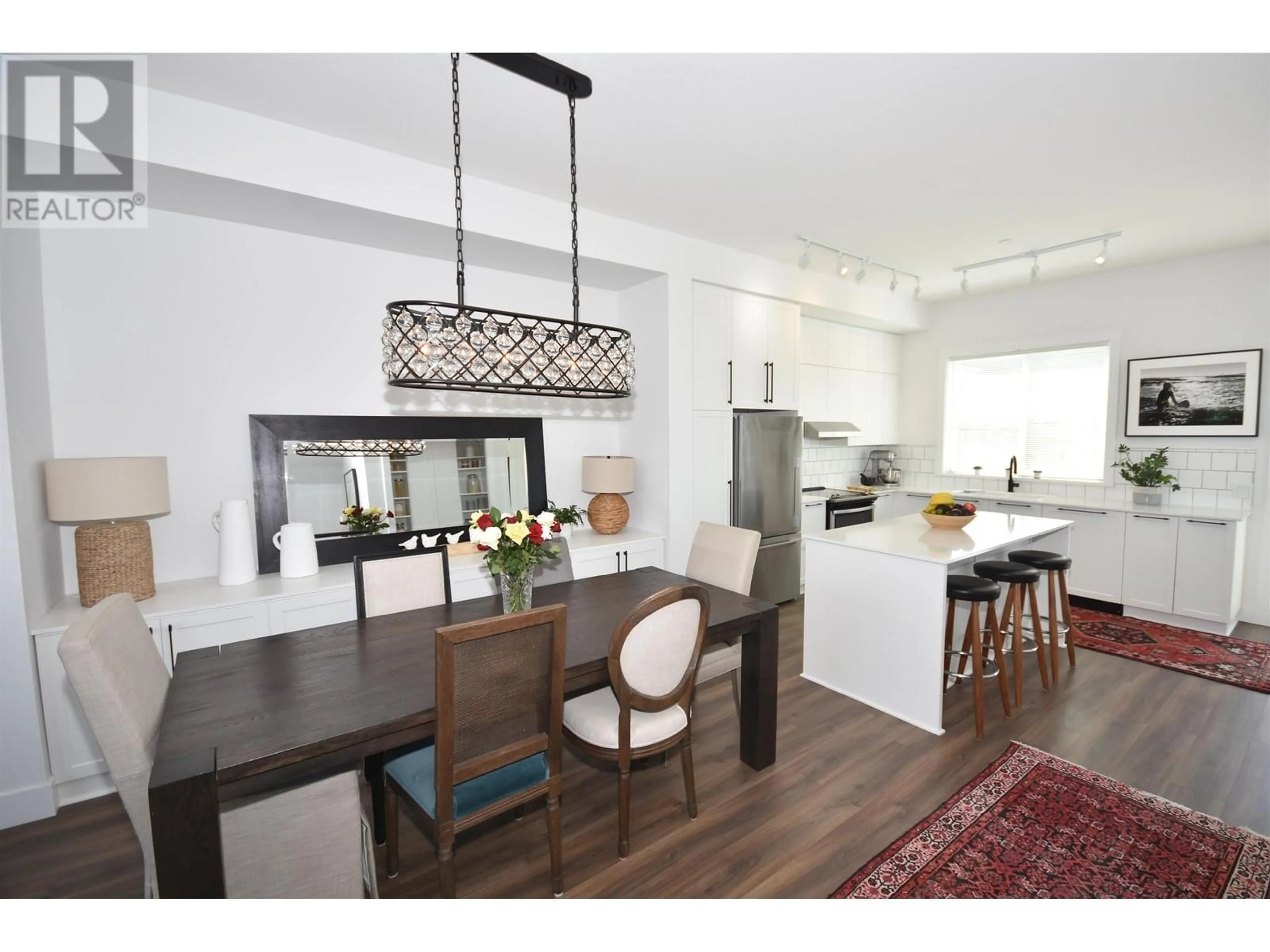 Open concept kitchen, wood/laminate floor for 77 - 4656 ORCA WAY, Delta British Columbia V4M0C9