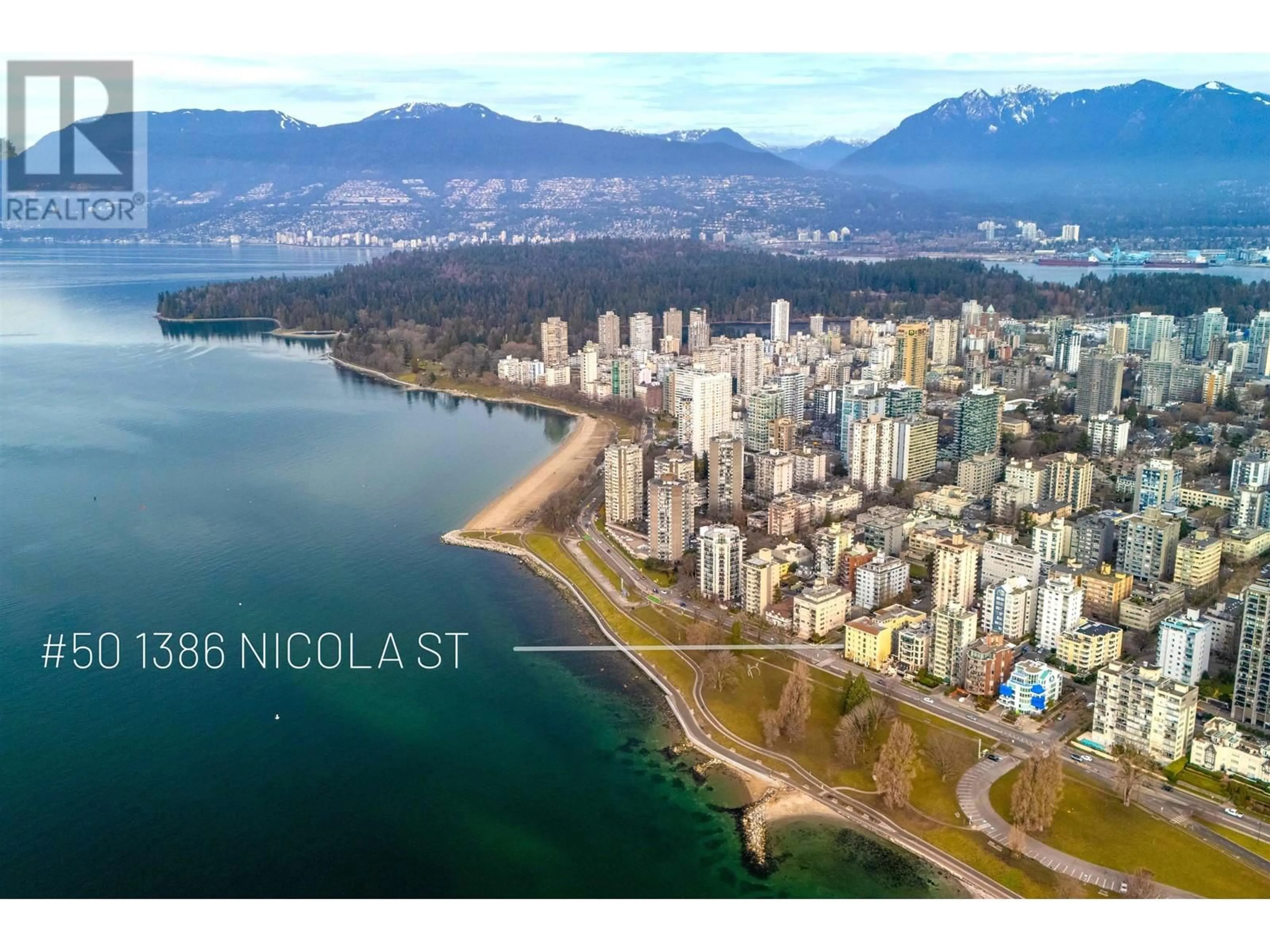 A pic from outside/outdoor area/front of a property/back of a property/a pic from drone, water/lake/river/ocean view for 50 - 1386 NICOLA STREET, Vancouver British Columbia V6G2G2