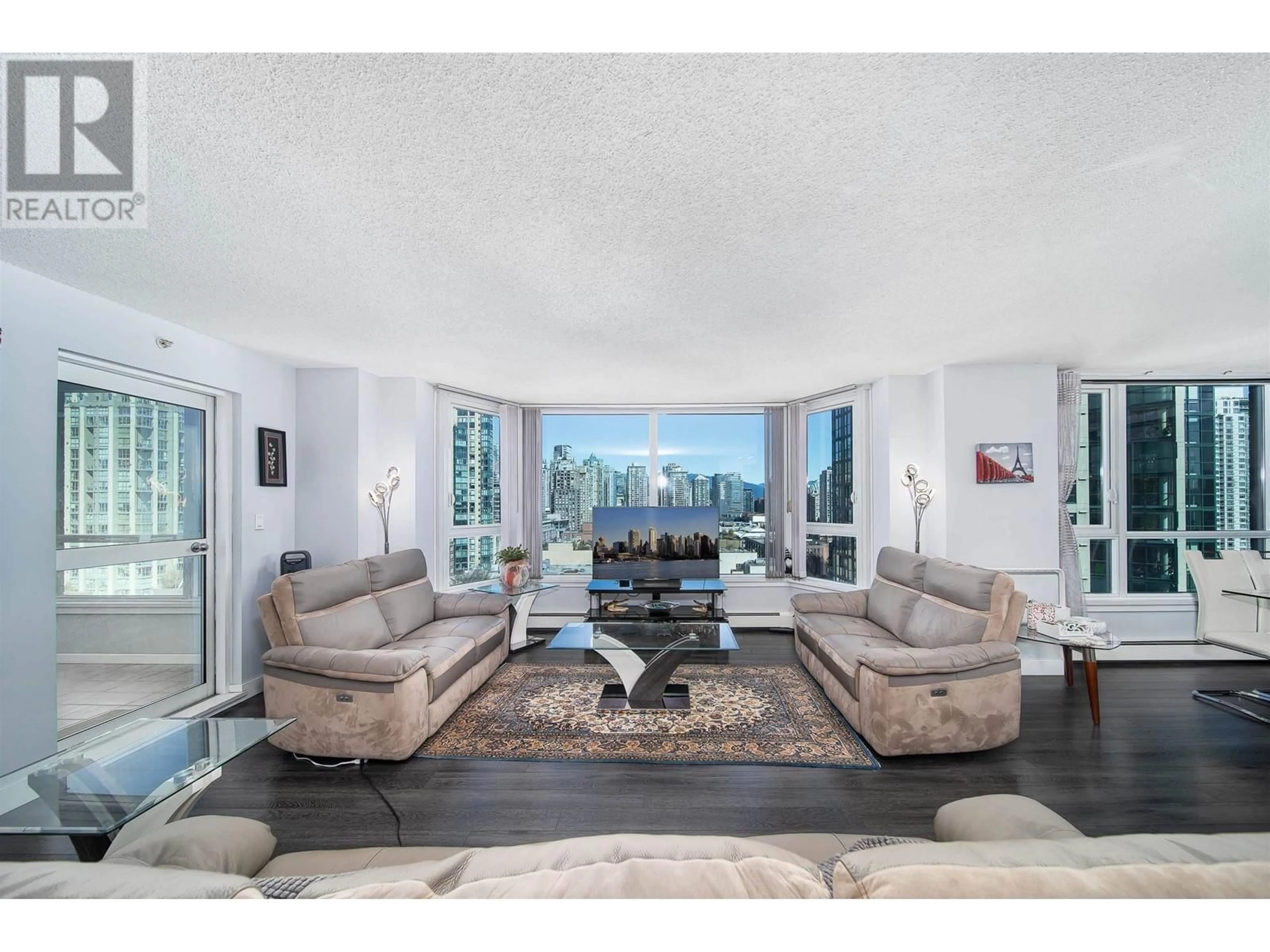 Living room with furniture, unknown for 1806 - 388 DRAKE STREET, Vancouver British Columbia V6B6A8