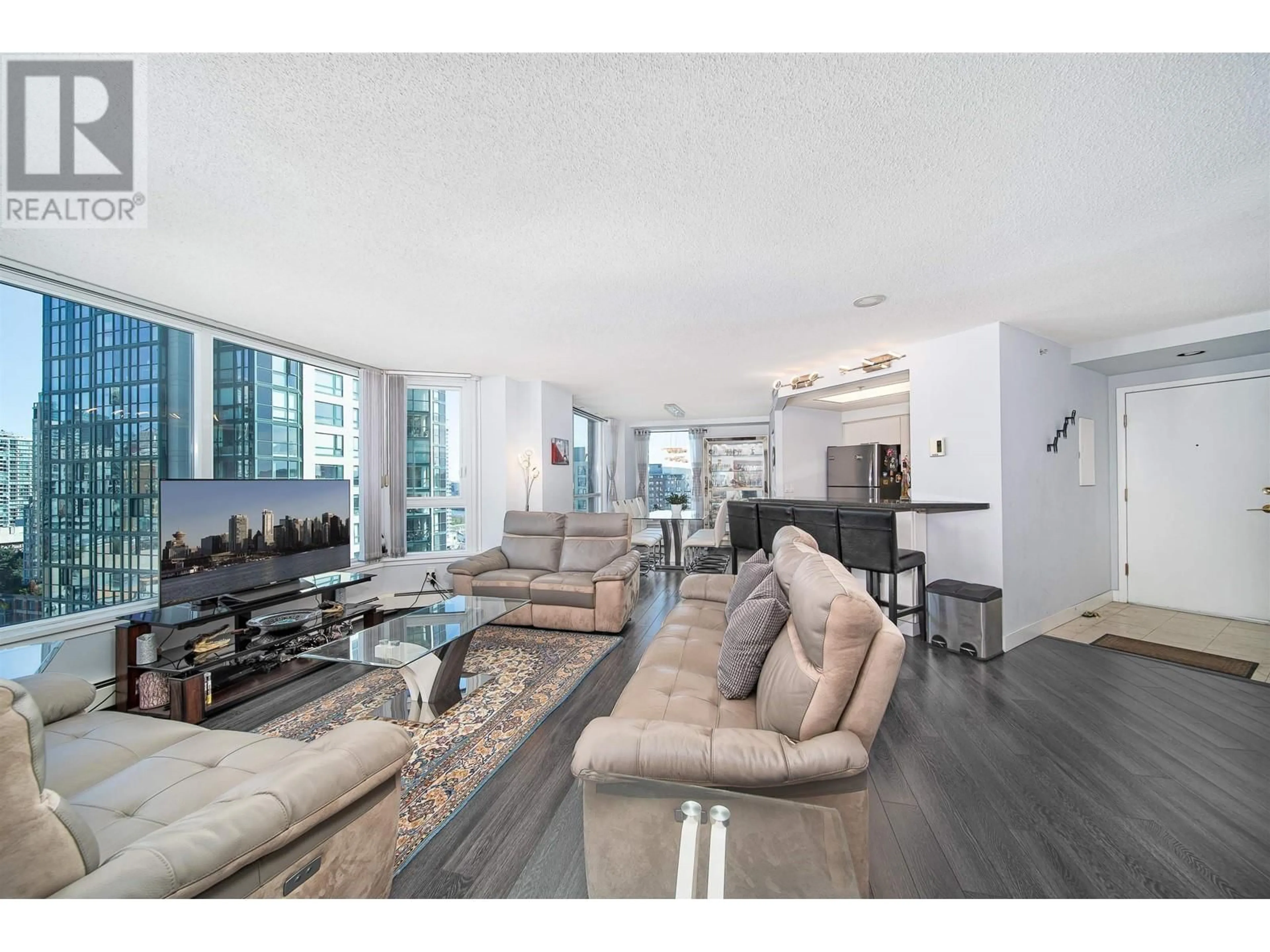 Living room with furniture, unknown for 1806 - 388 DRAKE STREET, Vancouver British Columbia V6B6A8
