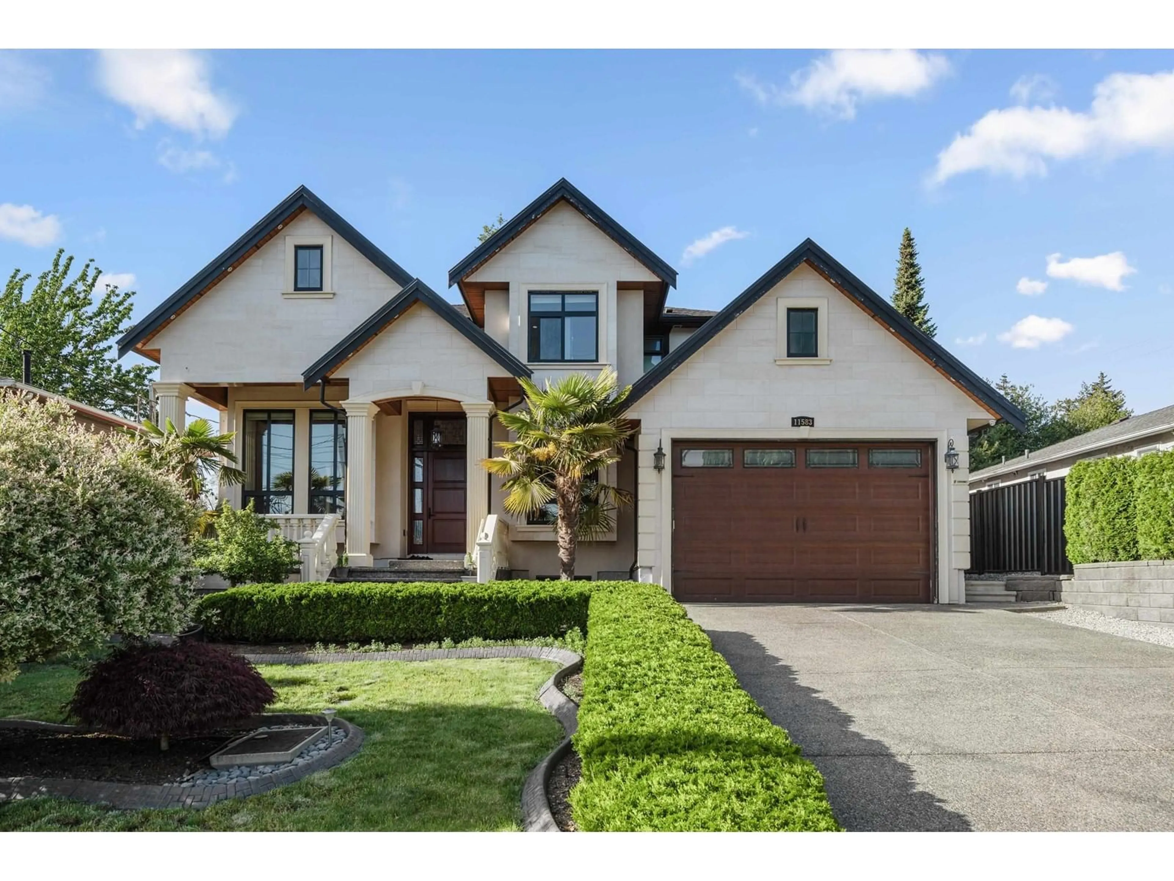 Home with brick exterior material, street for 11583 76, Delta British Columbia V4C1K7