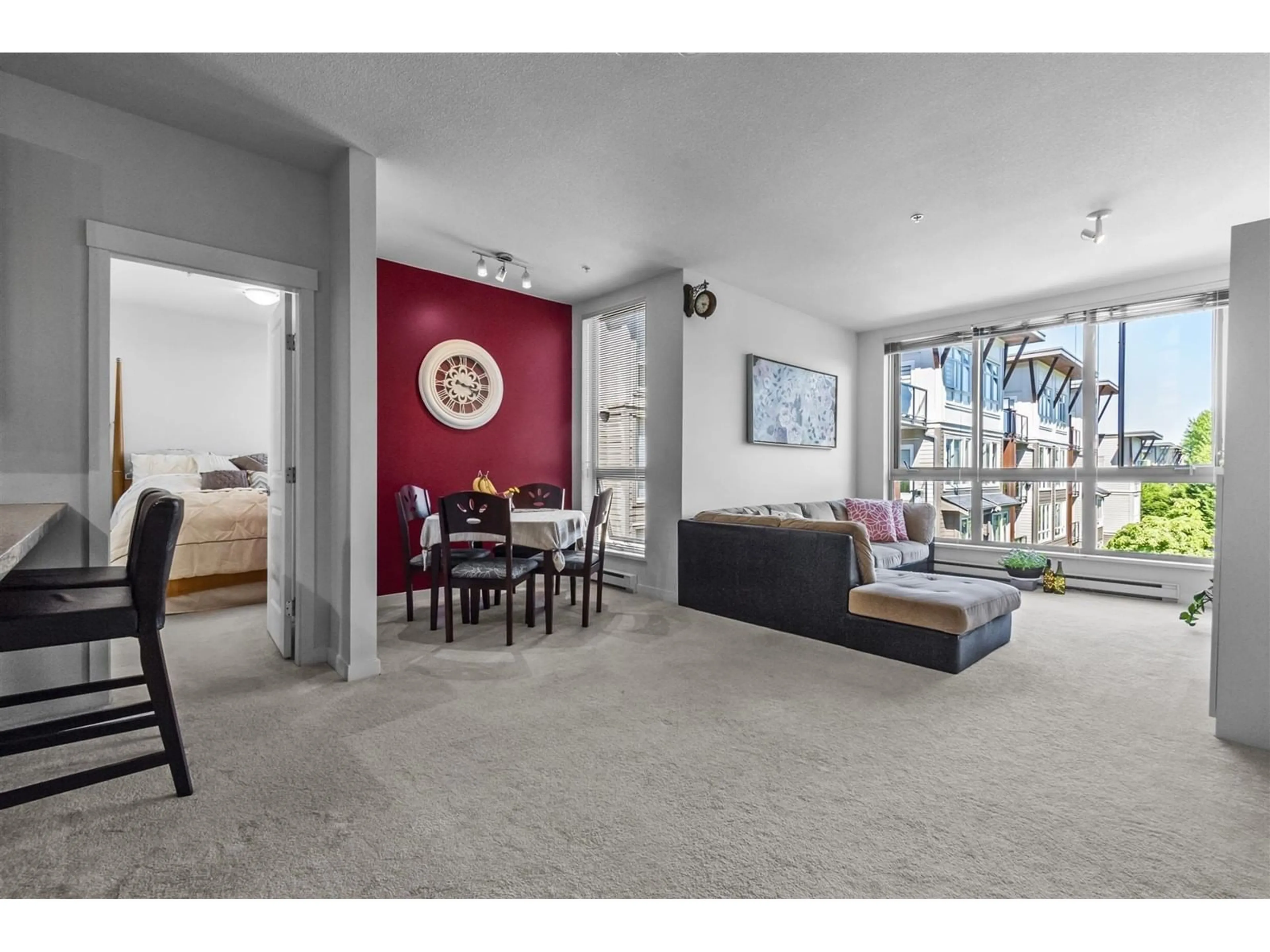Living room with furniture, unknown for 332 - 15918 26, Surrey British Columbia V3Z5K3