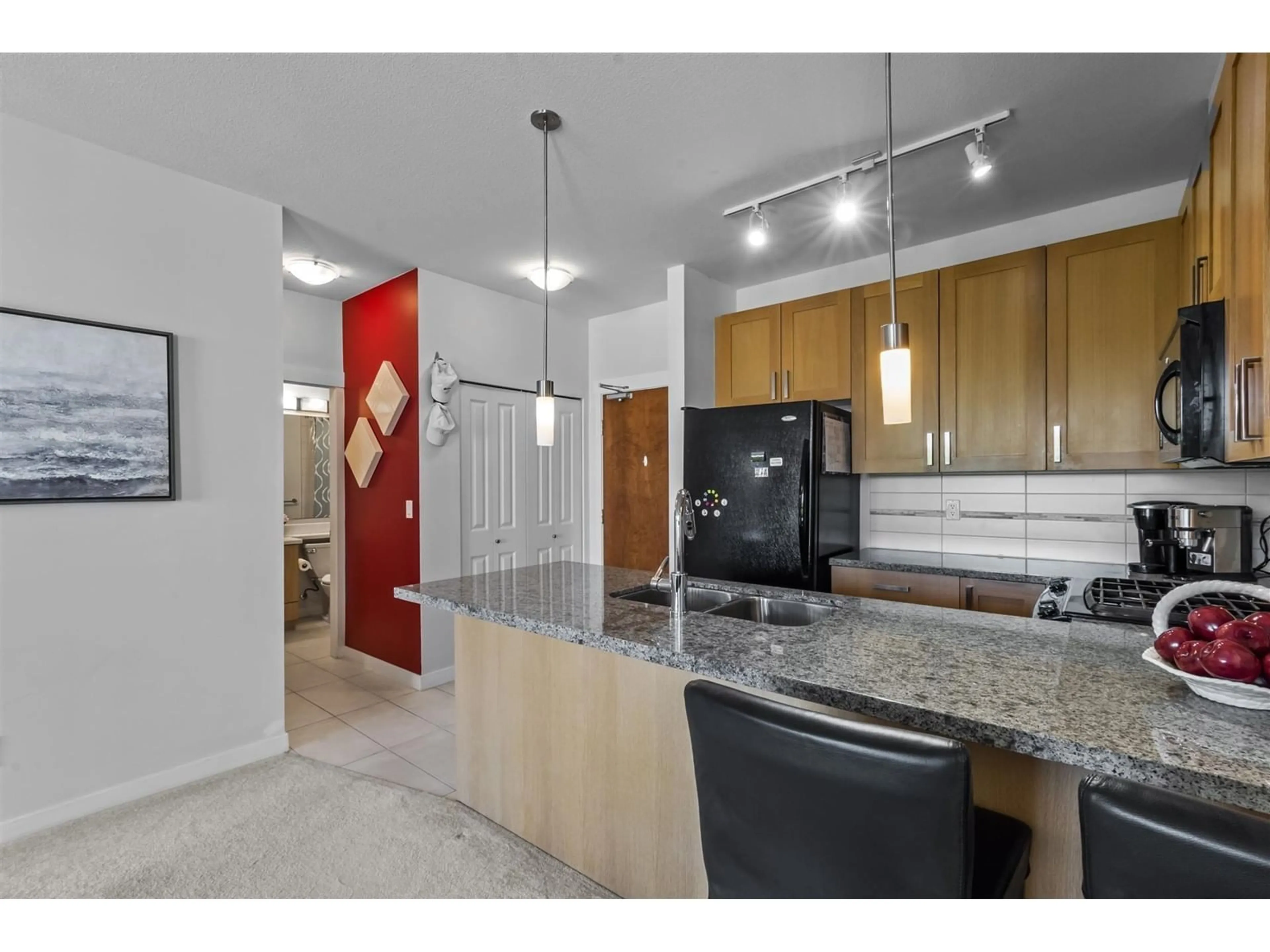 Open concept kitchen, unknown for 332 - 15918 26, Surrey British Columbia V3Z5K3