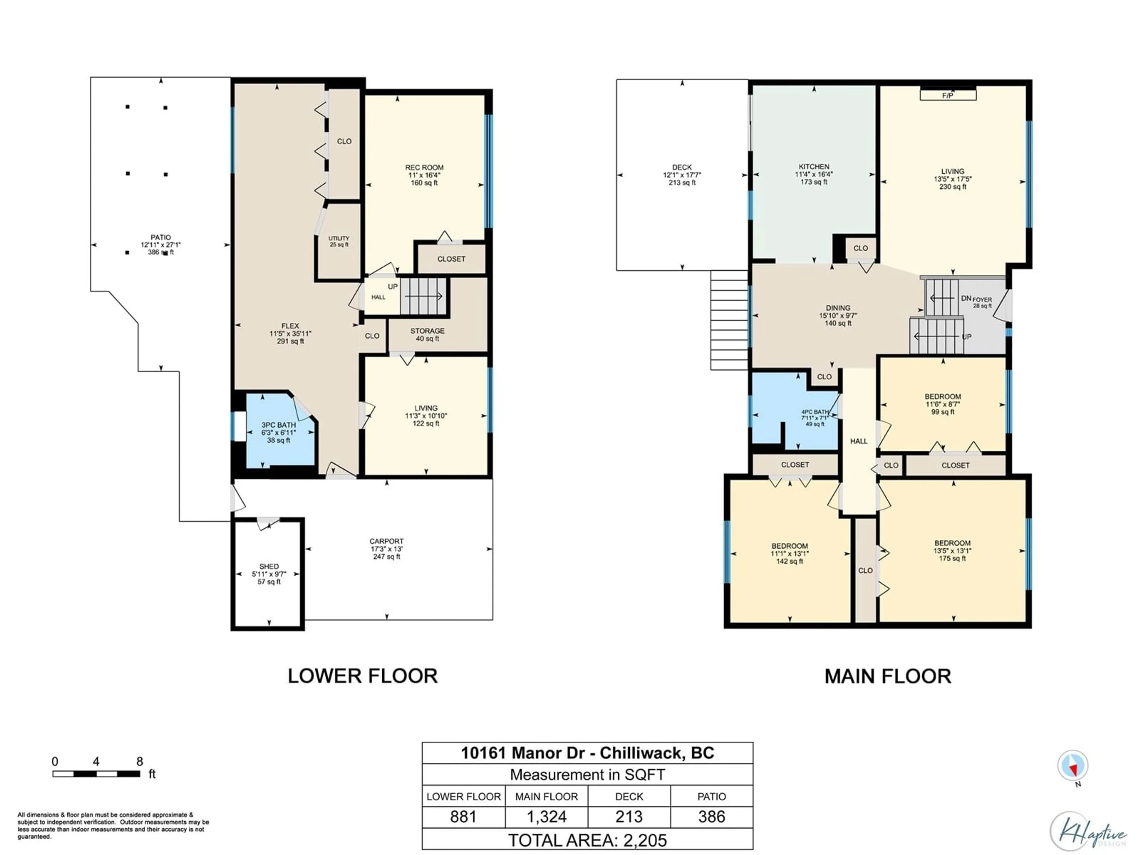 Floor plan for 10161 MANOR DRIVE, Chilliwack British Columbia V2P5Y7