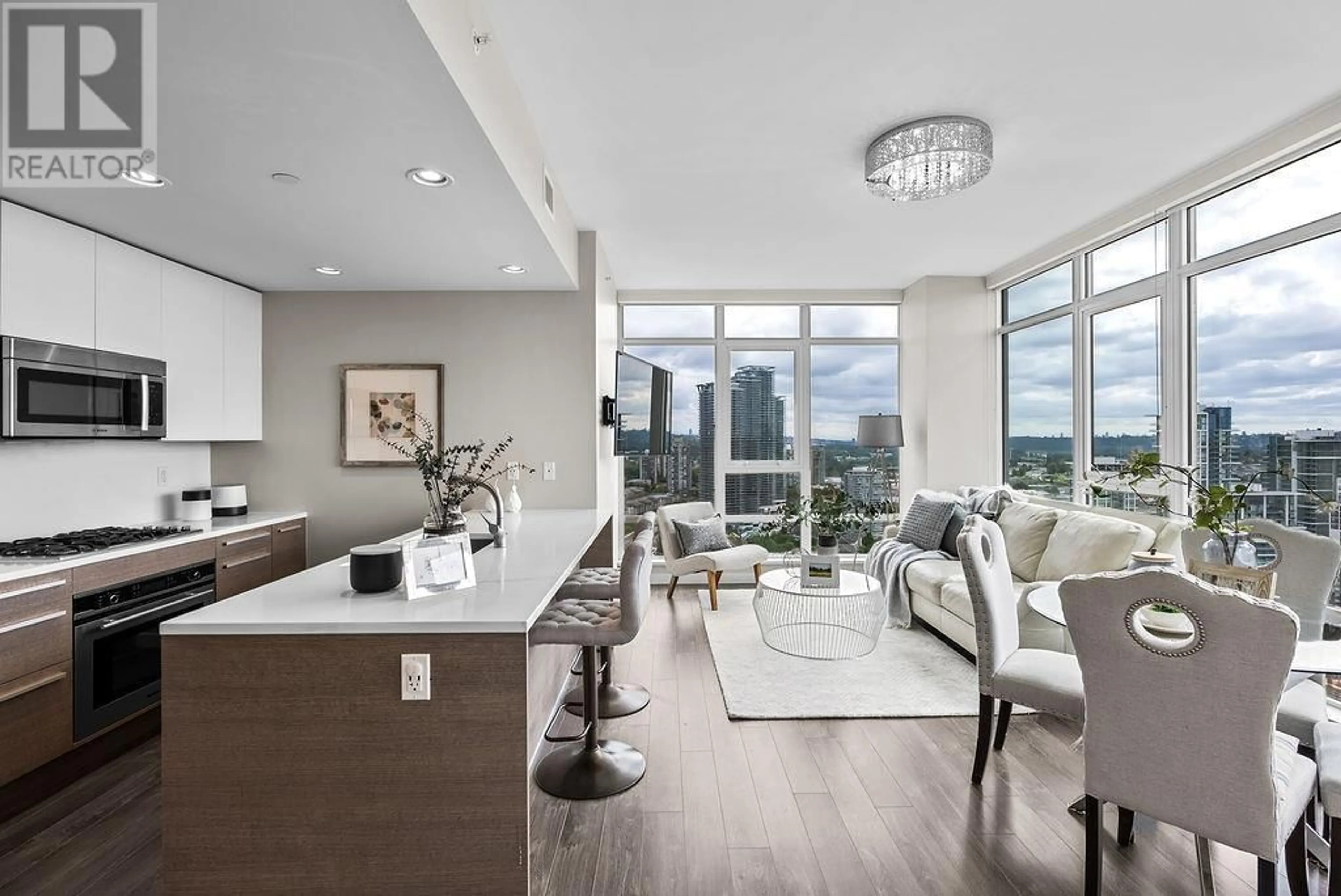 Open concept kitchen, unknown for 2408 - 4485 SKYLINE DRIVE, Burnaby British Columbia V5C0J2