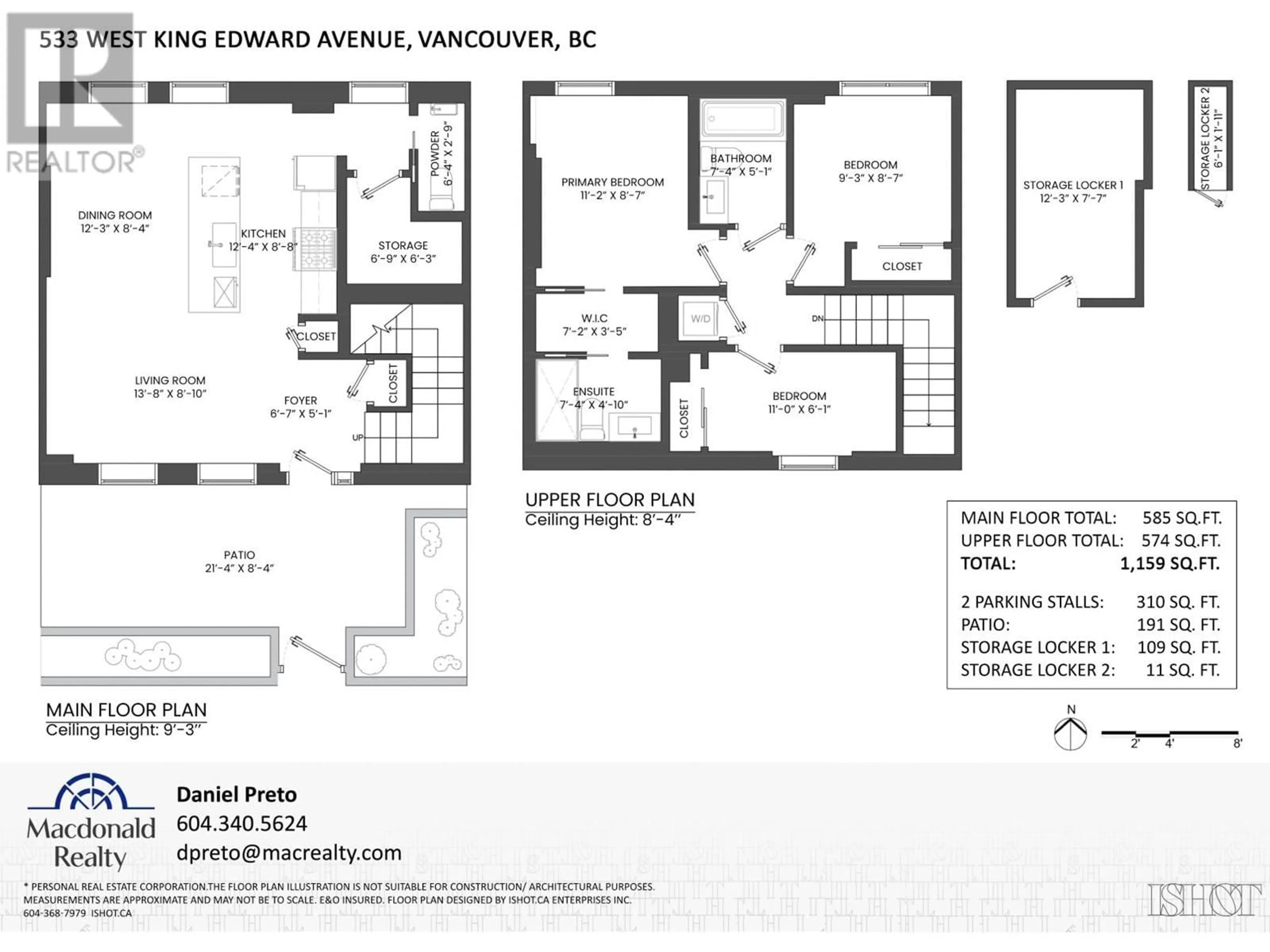 Floor plan for 533 KING EDWARD AVENUE, Vancouver British Columbia V5Z0J3